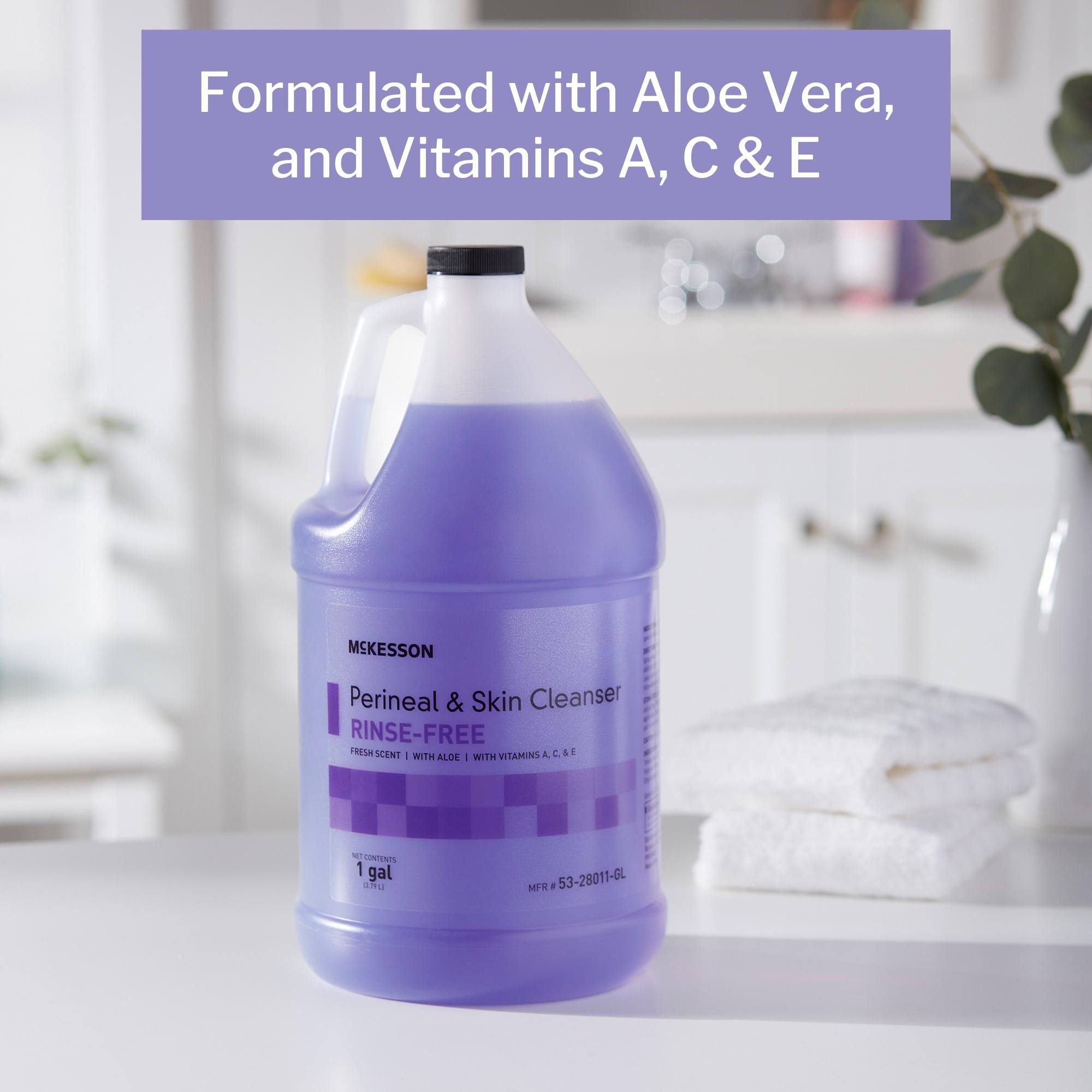 McKesson Rinse-Free Perineal Wash 53-28011-GL by McKesson Brand