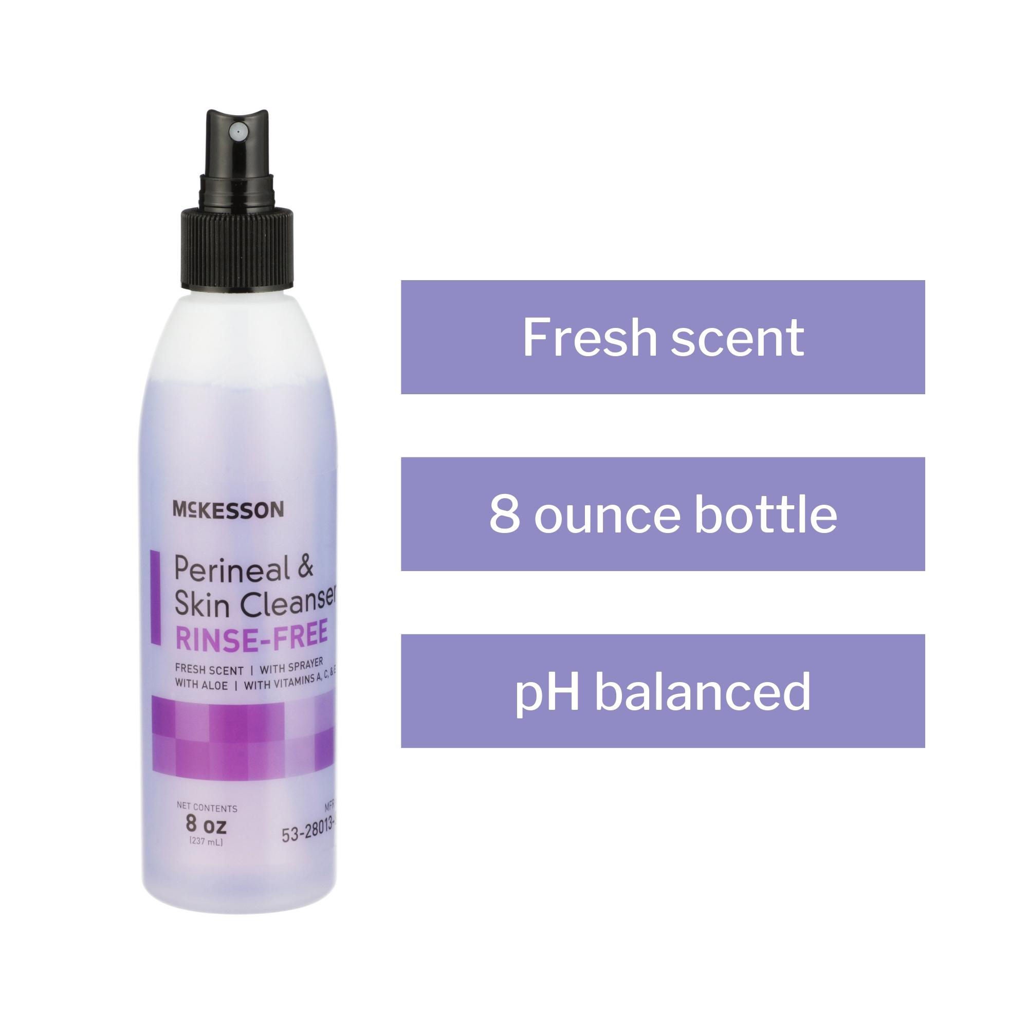 McKesson Rinse-Free Perineal Wash 53-28013-8 by McKesson Brand
