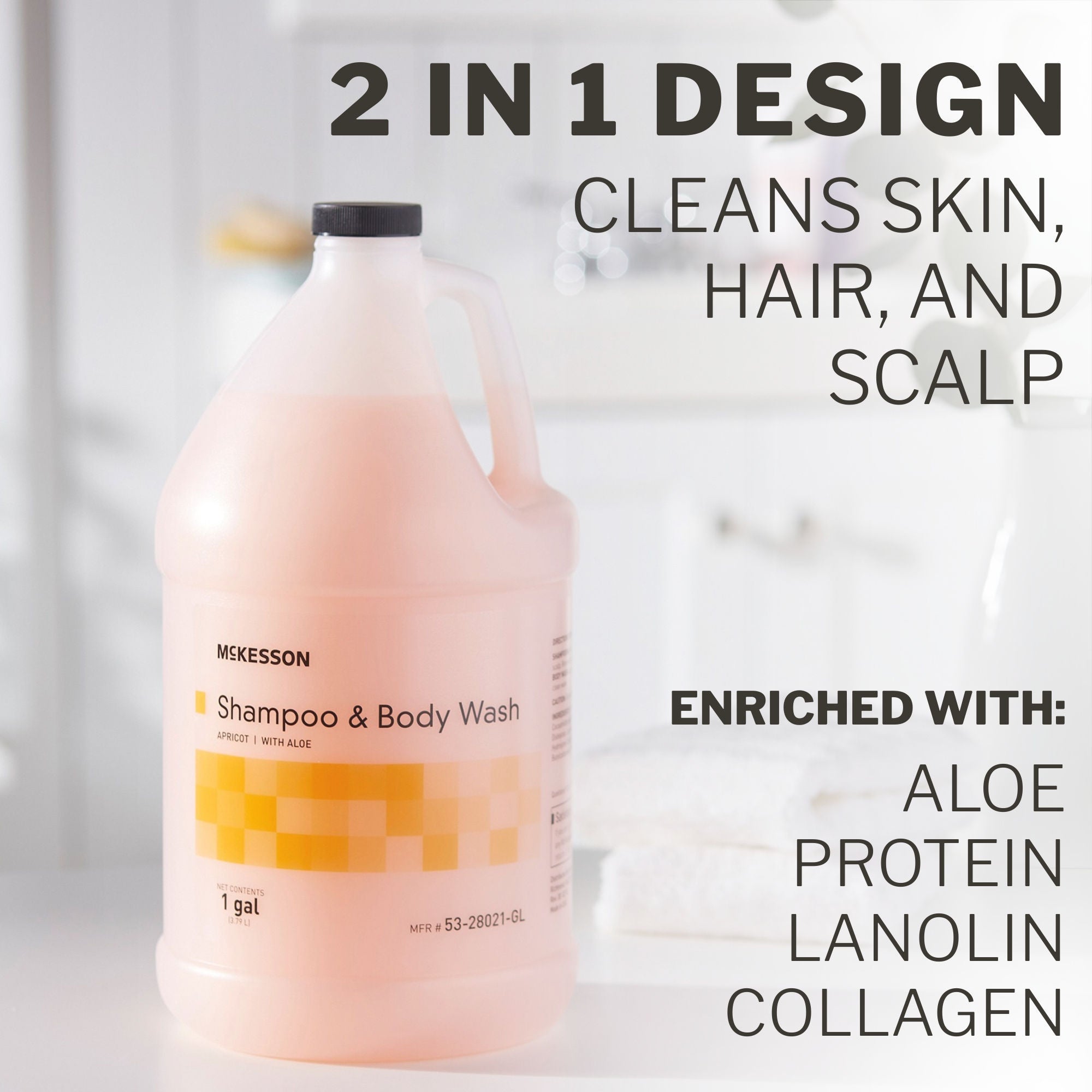 McKesson Shampoo and Body Wash 53-28021-GL by McKesson Brand