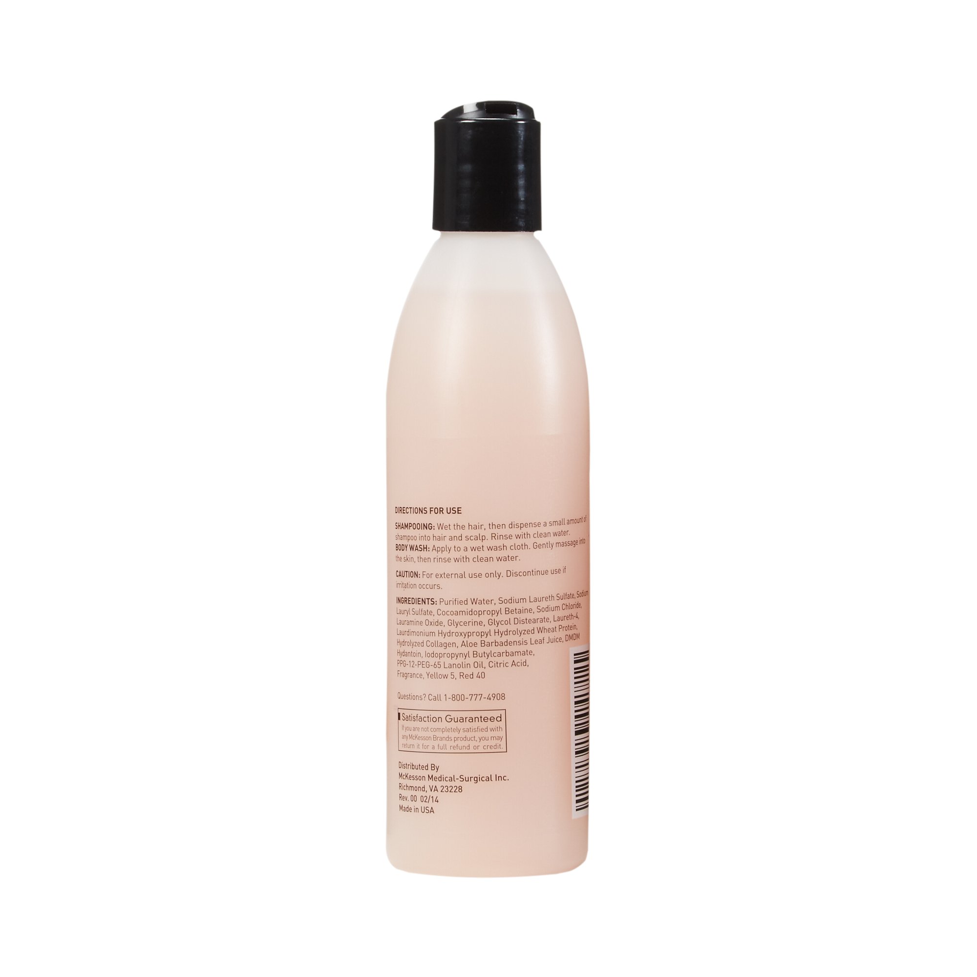 McKesson Brand 53-28023-8 - McKesson Shampoo and Body Wash, Apricot Scent, 8 oz. Squeeze Bottle - 1/Each, 48/Case