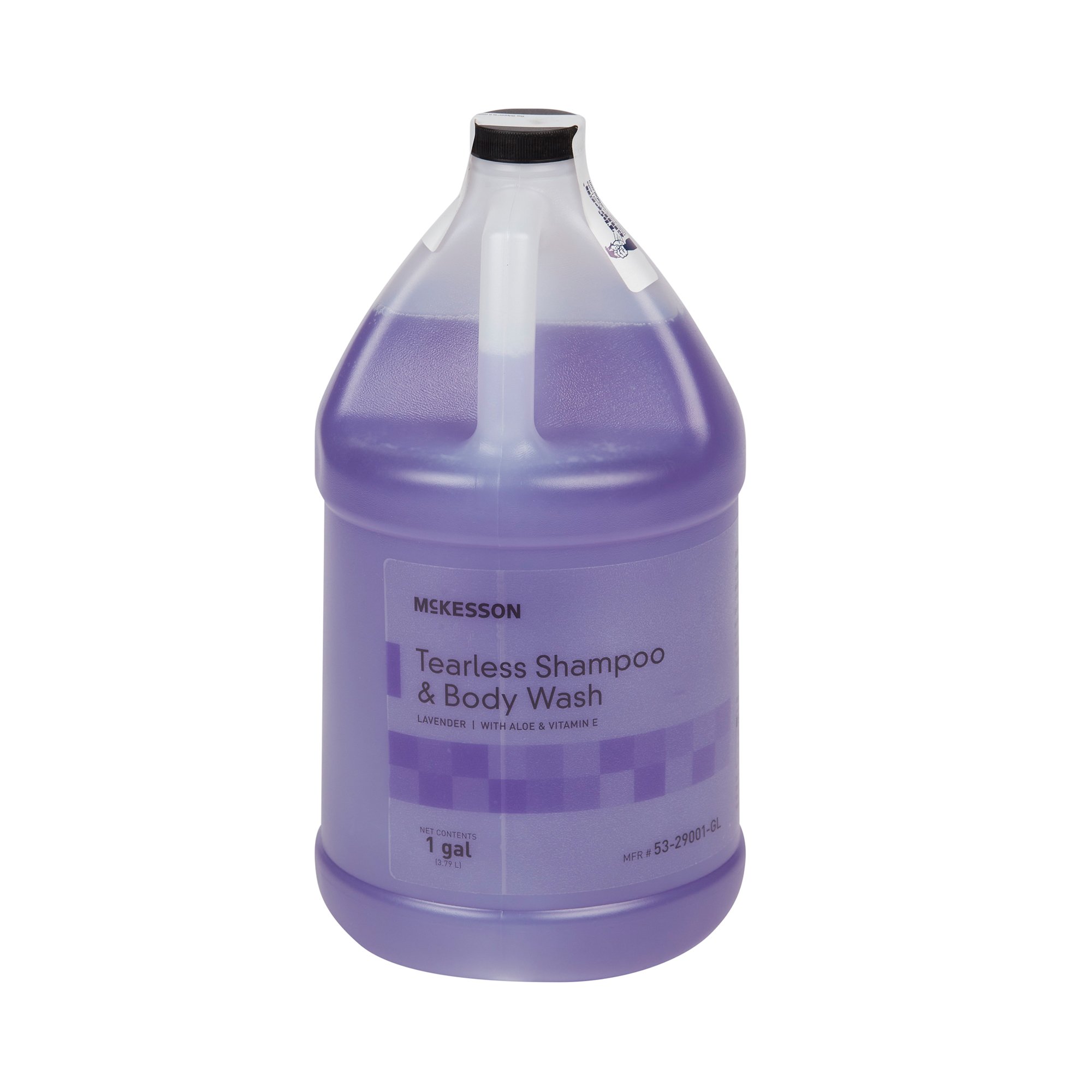 McKesson Brand 53-29001-GL - McKesson Tearless Shampoo and Body Wash, Lavender Scent, 1 gal Jug - 1/Each, 4/Case