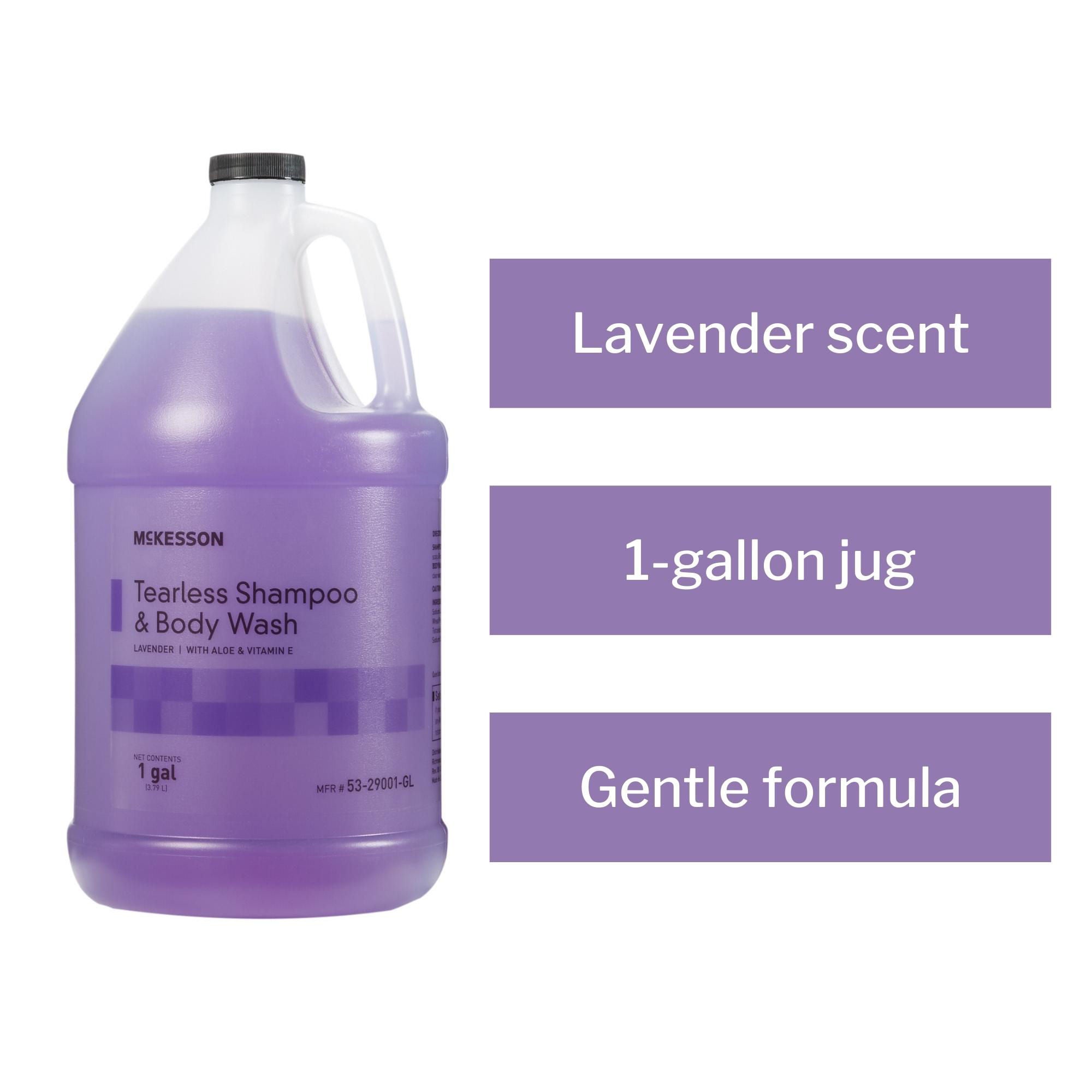 McKesson Brand - 53-29001-GL McKesson Tearless Shampoo and Body Wash