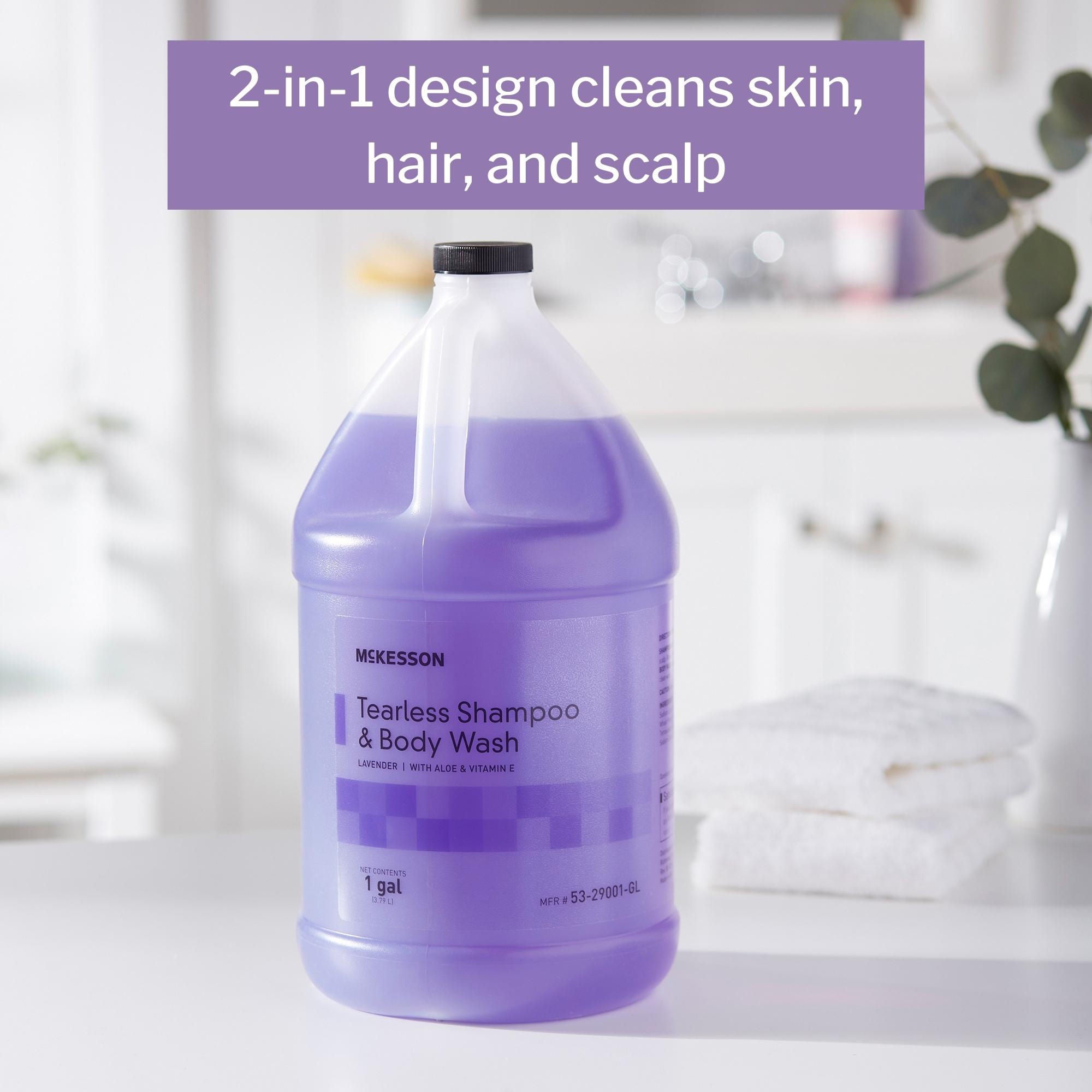 McKesson Tearless Shampoo and Body Wash 53-29001-GL by McKesson Brand
