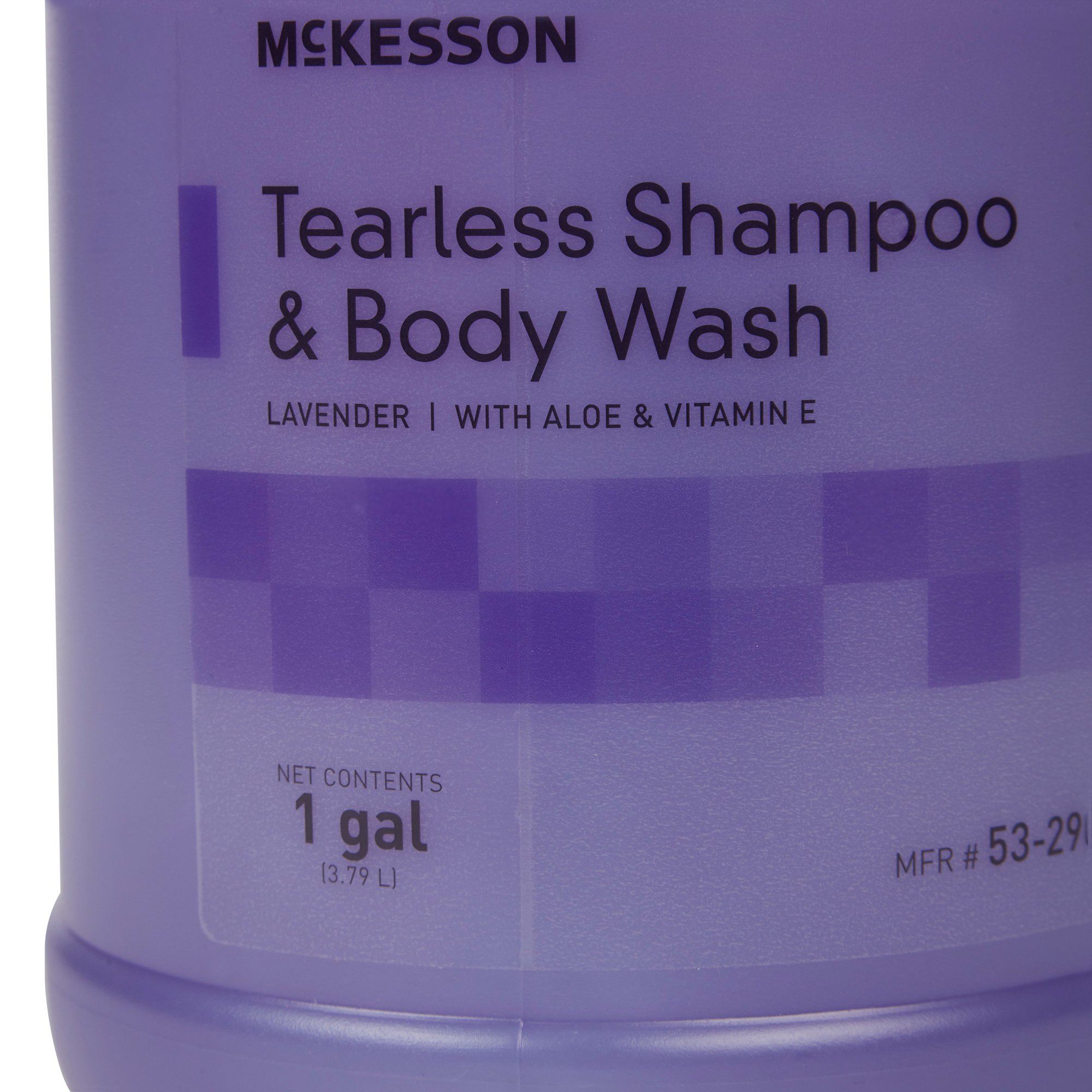 McKesson Brand 53-29001-GL - McKesson Tearless Shampoo and Body Wash, Lavender Scent, 1 gal Jug - 1/Each, 4/Case