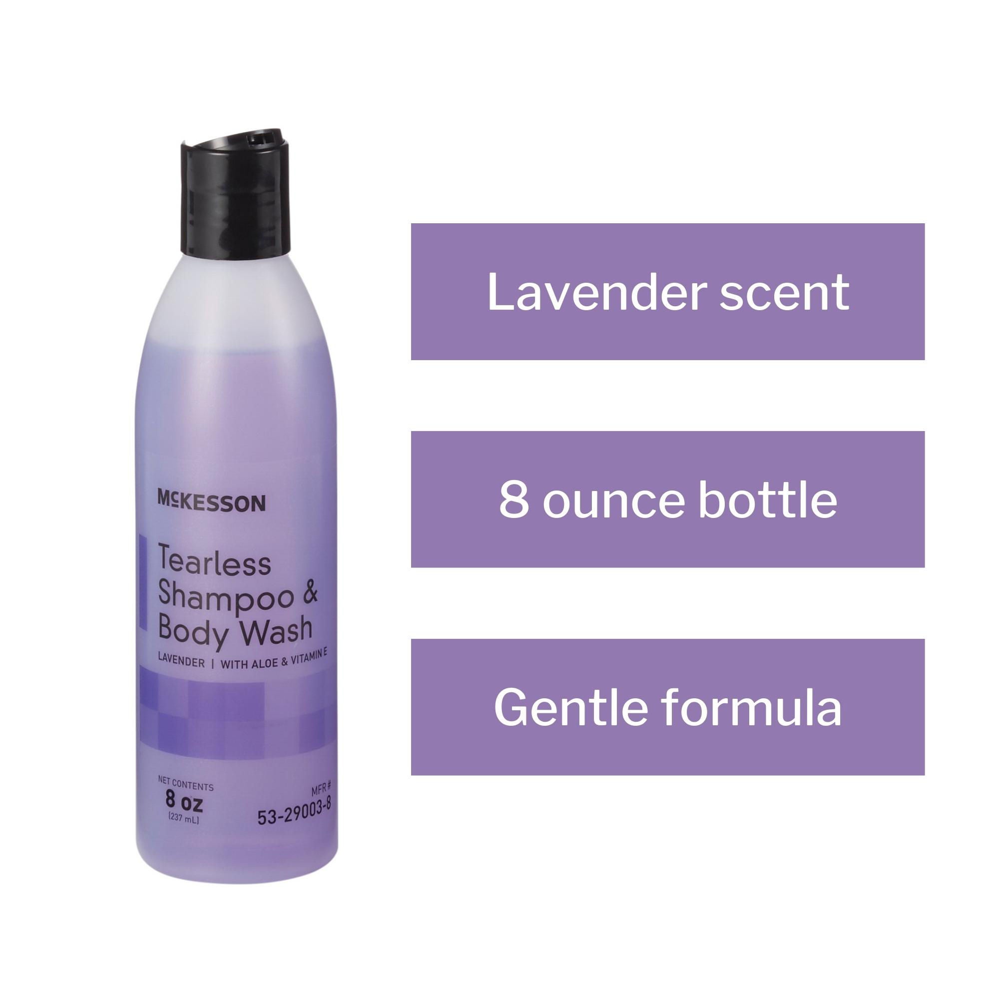 McKesson Brand - 53-29003-8 McKesson Lavender Scented Shampoo and Body Wash