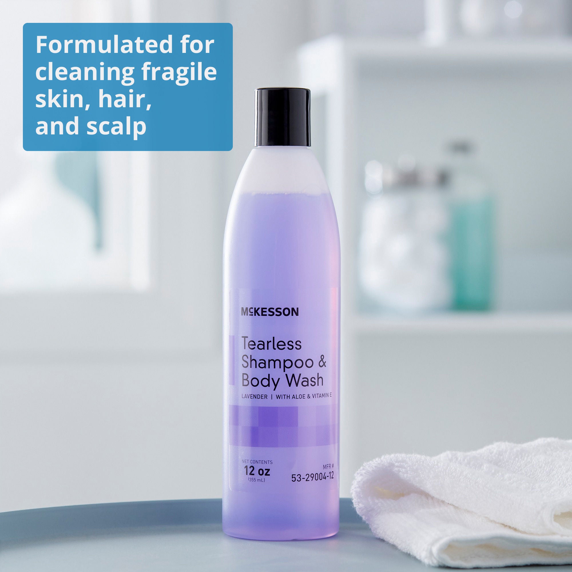 McKesson Tearless Shampoo and Body Wash 53-29004-12 by McKesson Brand