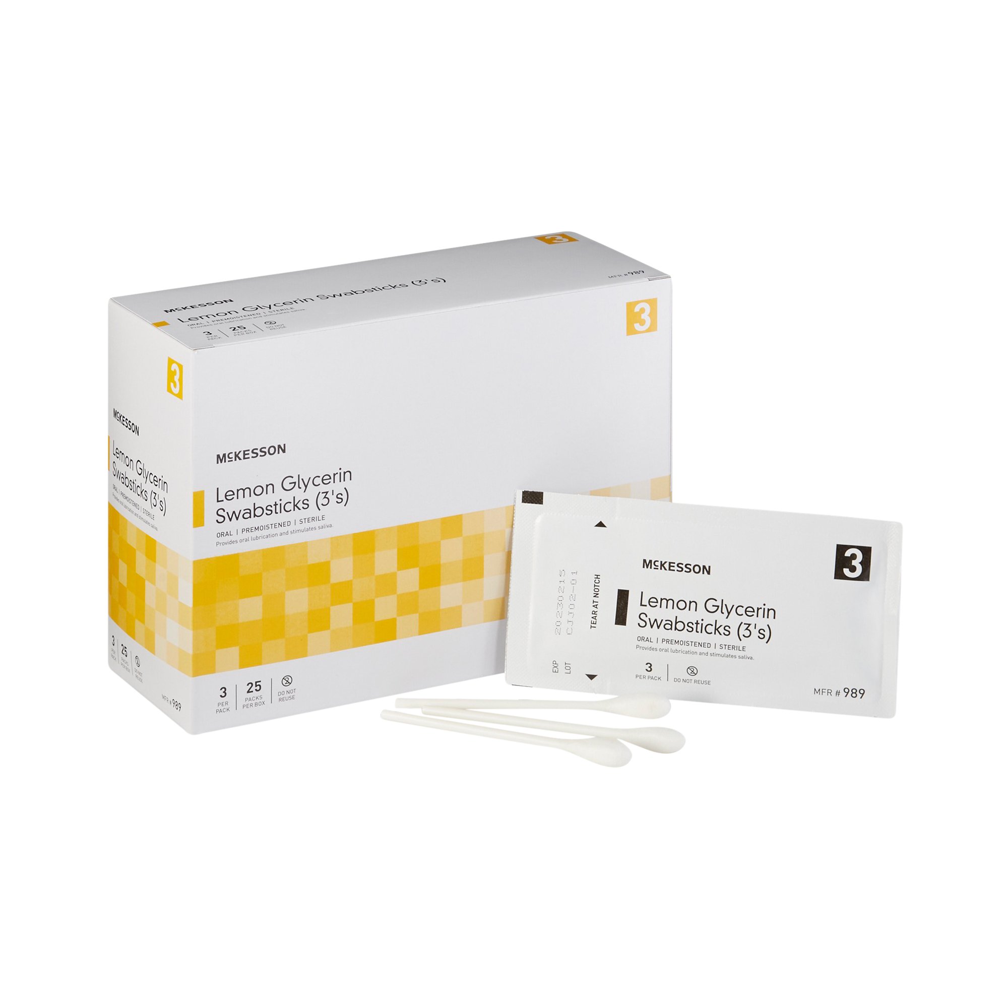 McKesson Brand - 989 McKesson Oral Swabstick