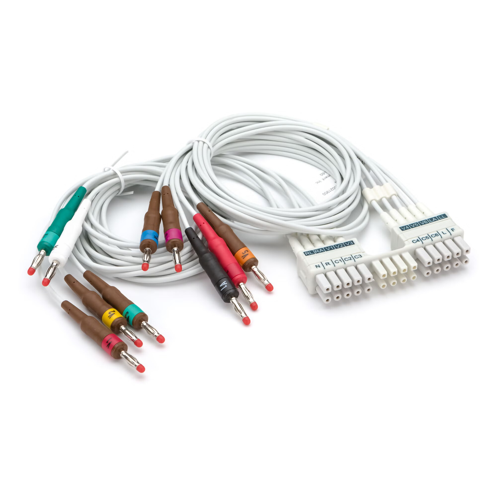 Welch Allyn - 9293-046-60 Lead Wire Set 10-Leads, Banana Ends For EKG Machine