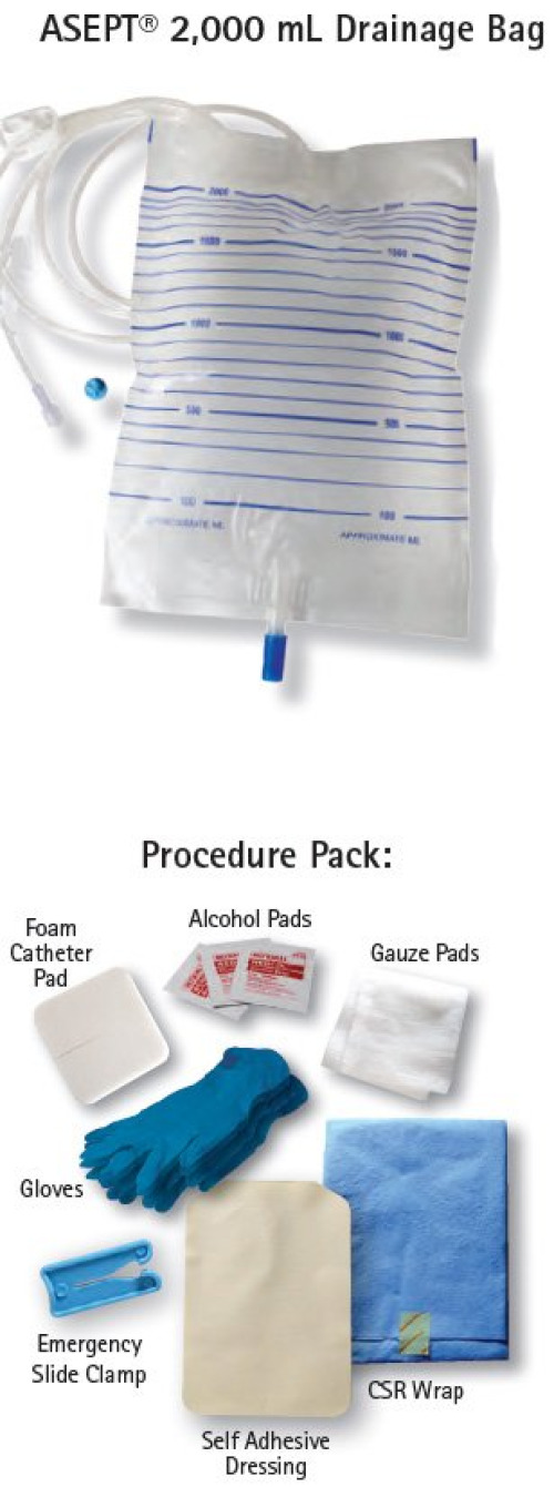 B. Braun Interventional - 622281 ASEPT® Drain Bag Kit