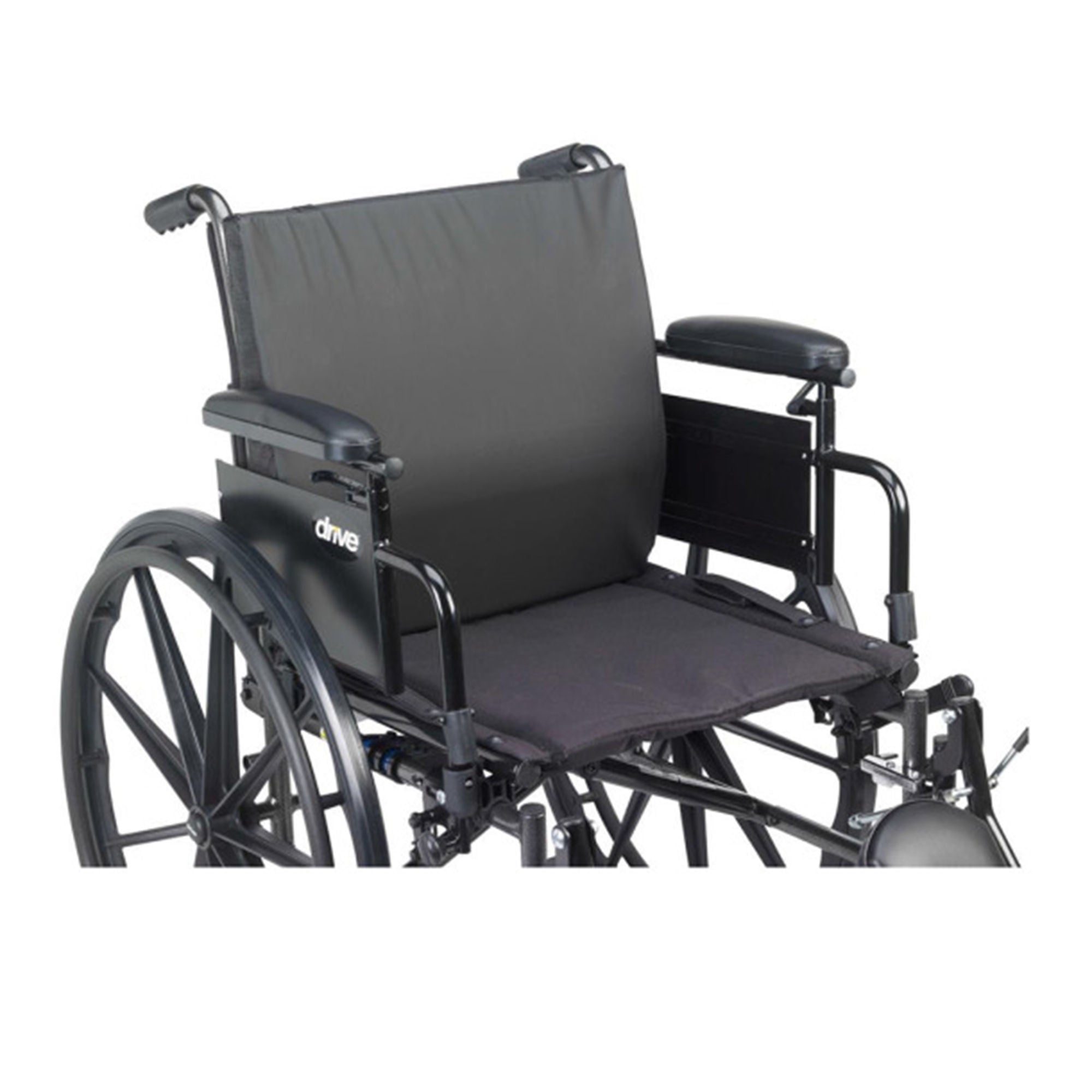 Drive DeVilbiss Healthcare - 14920 drive™ Wheelchair Back Cushion with Lumbar Support, 20 x 17 Inch