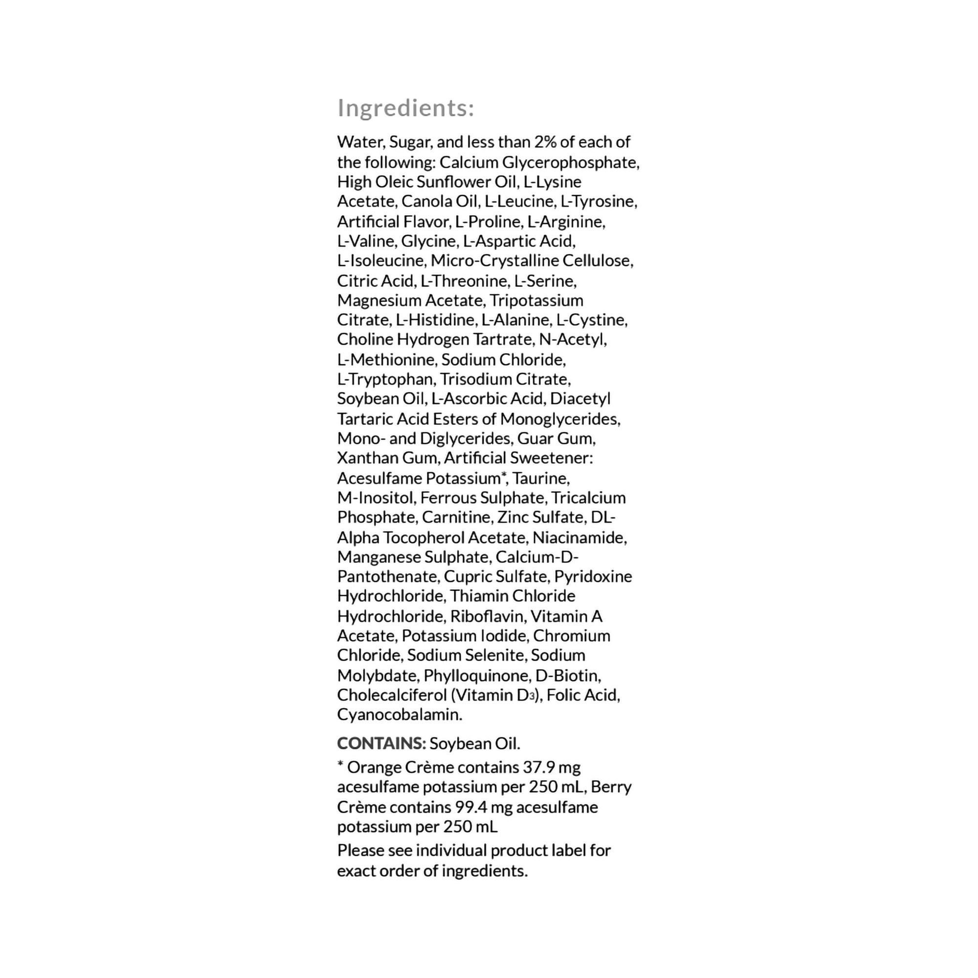 Nutricia North America - 113358 Periflex® LQ Berry Crème Medical Food for Management of Phenylketonuria