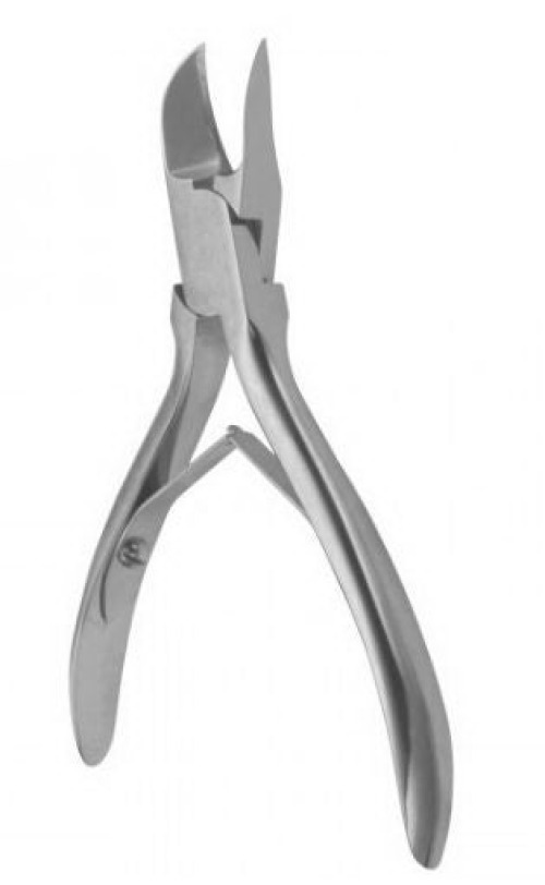 V. Mueller - SA15110 Nail Nipper V. Mueller® Convex Jaw 4-3/4 Inch Length Stainless Steel