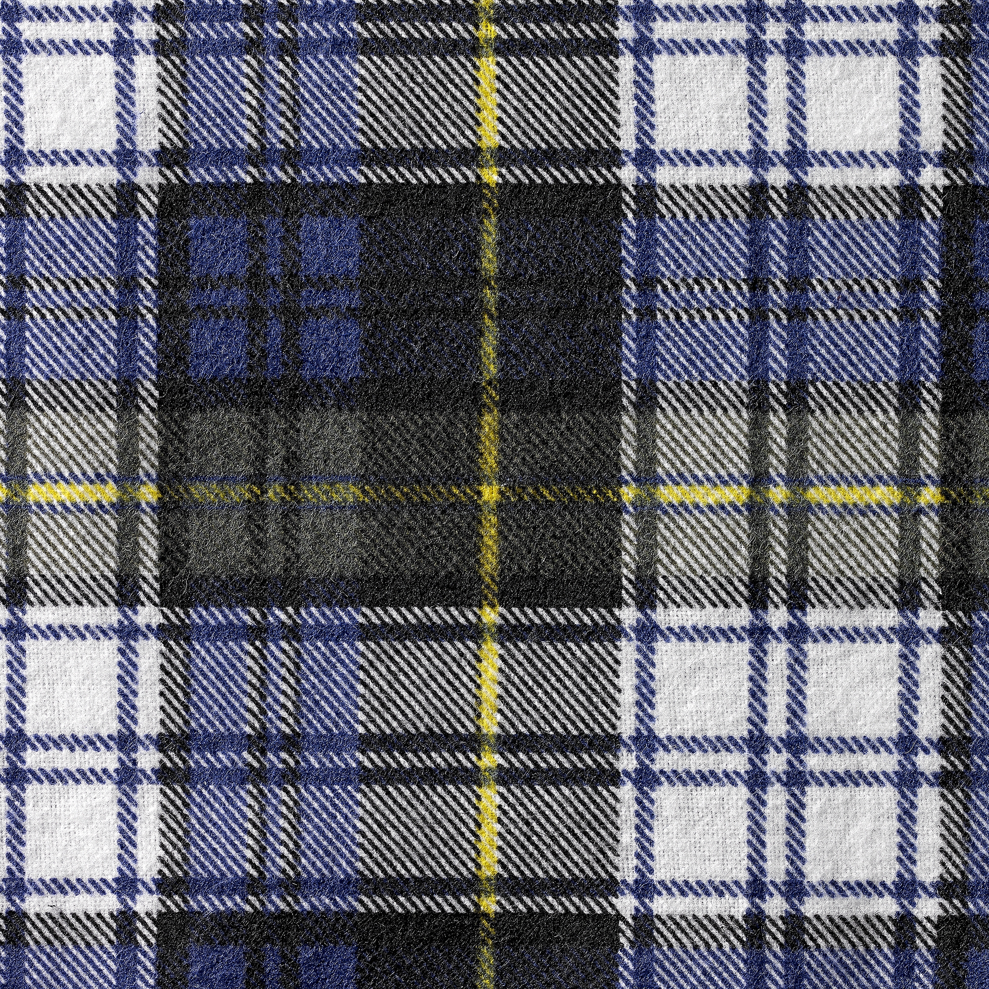  Blue Plaid Print