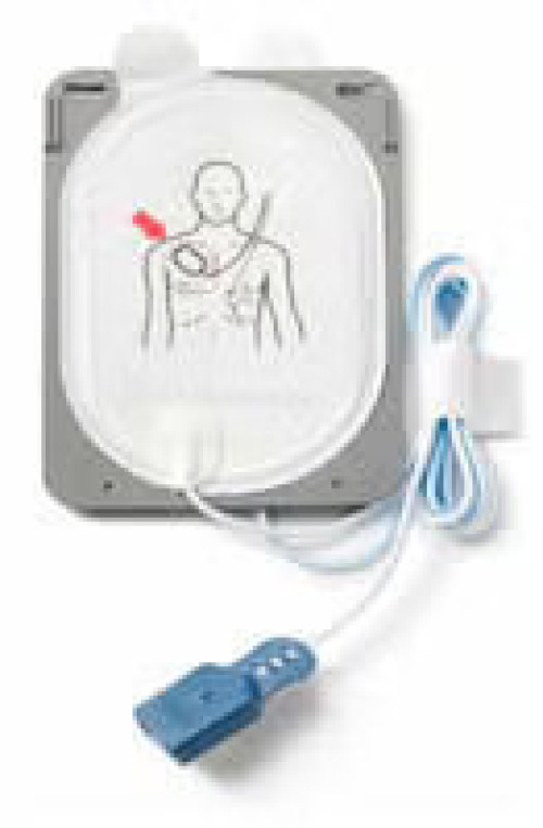 Heartstream US LLC - 989803149981 AED Defibrillator Pad Philips HeartStart® Plug Connector Adult / Pediatric