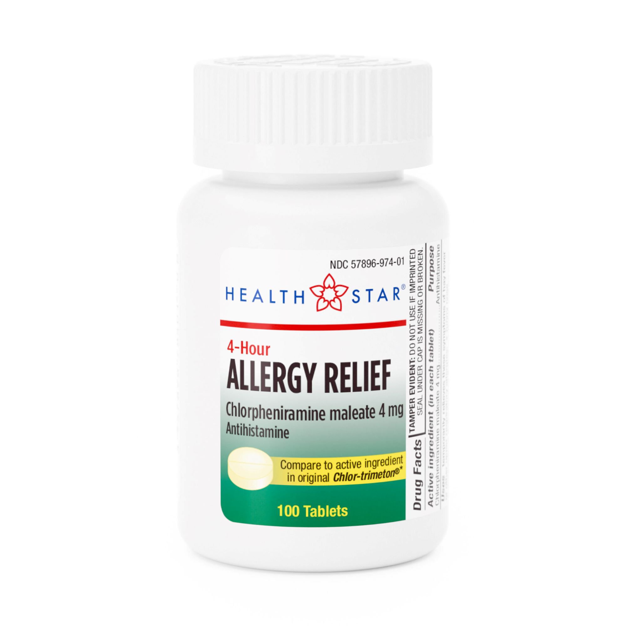 Geri-Care - 784-01-HST Health*Star® Chlorpheniramine Maleate Allergy Relief