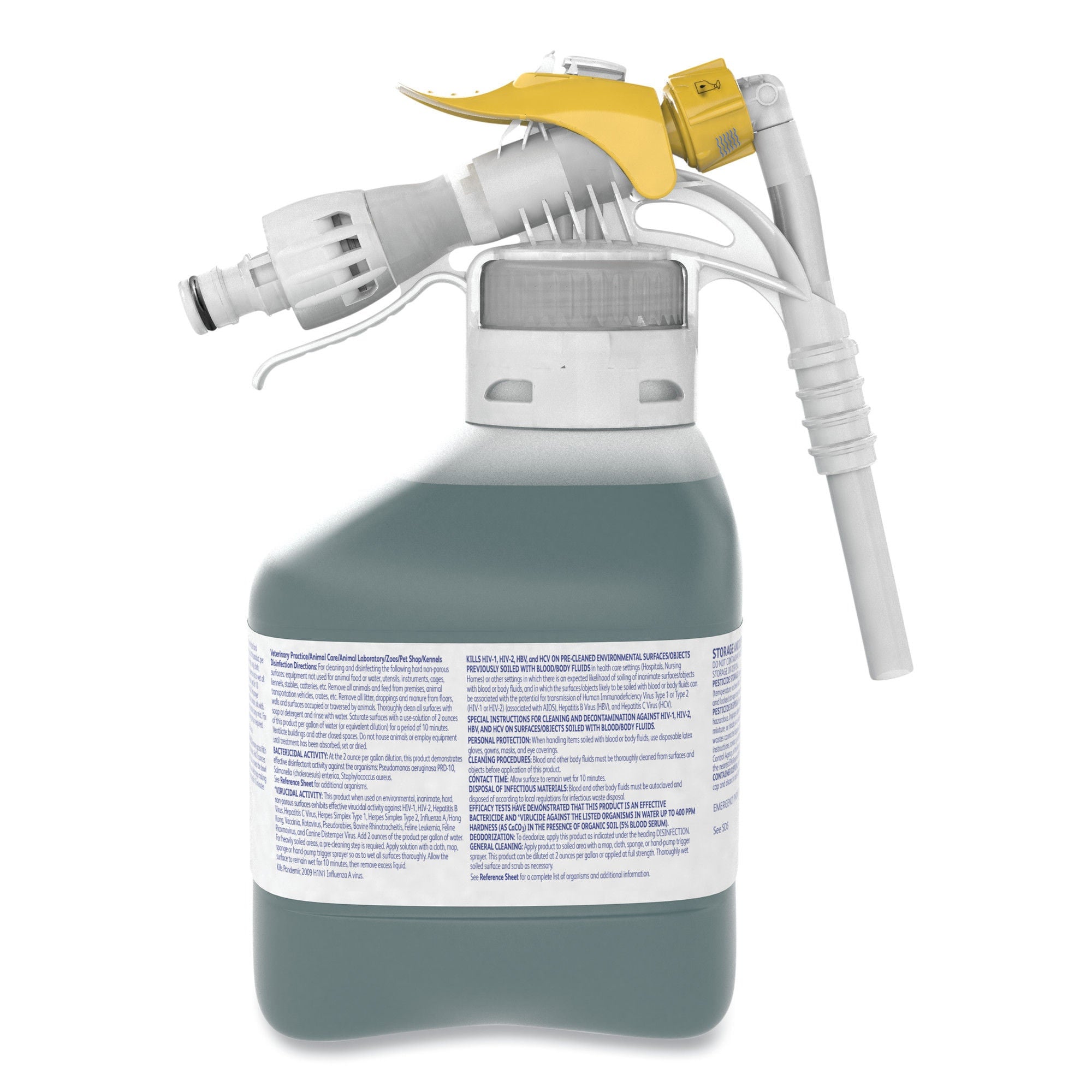 Essendant Co-United Stationers - DVS3364707 Surface Disinfectant Cleaner Diversey™ Crew® Restroom Floor and Surface Nonacidic RTD® Dispensing System Liquid Concentrate 1.5 Liter Bottle Fresh Scent NonSterile
