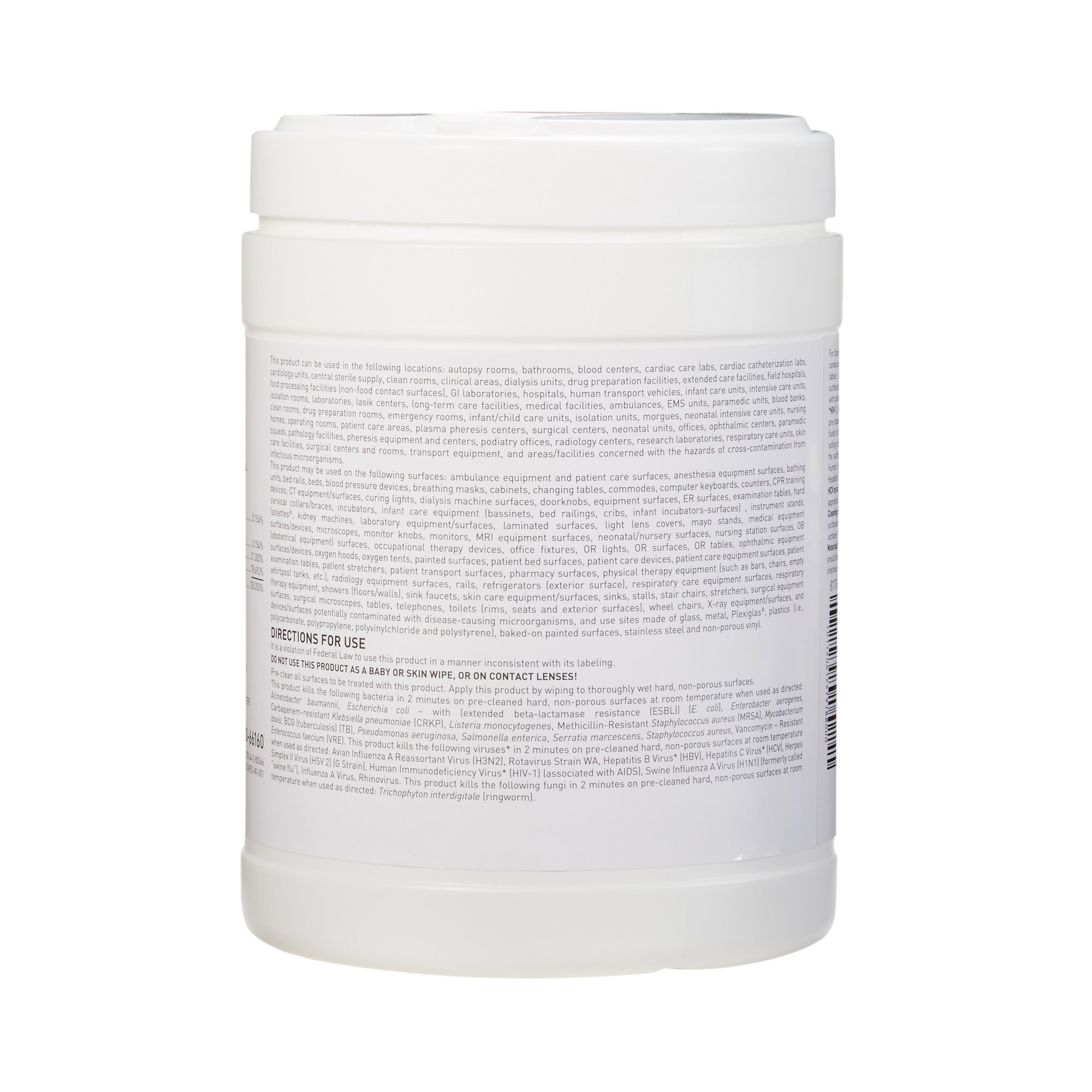 McKesson Brand - 50-66160 McKesson Germicidal Large Surface Disinfectant Wipes