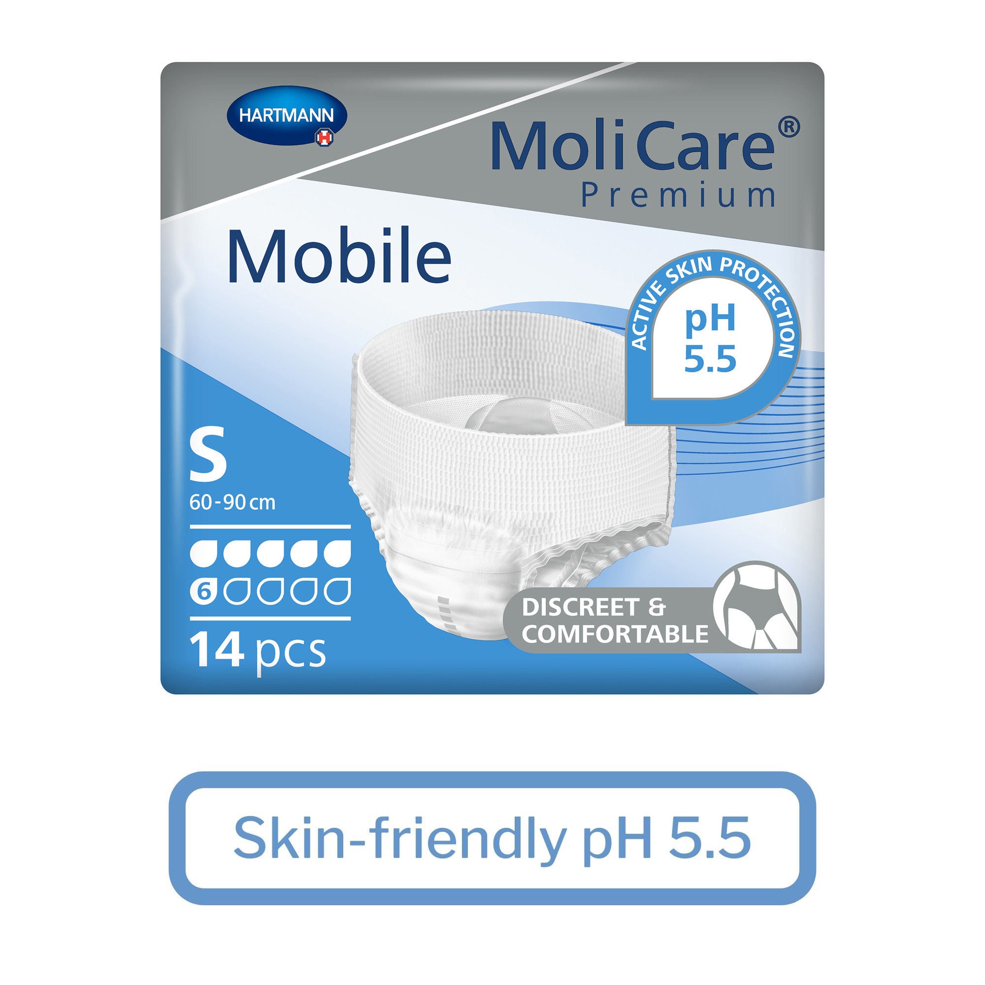 Hartmann - 915831 MoliCare® Premium Mobile 6 Drop Absorbency Incontinence Underwear