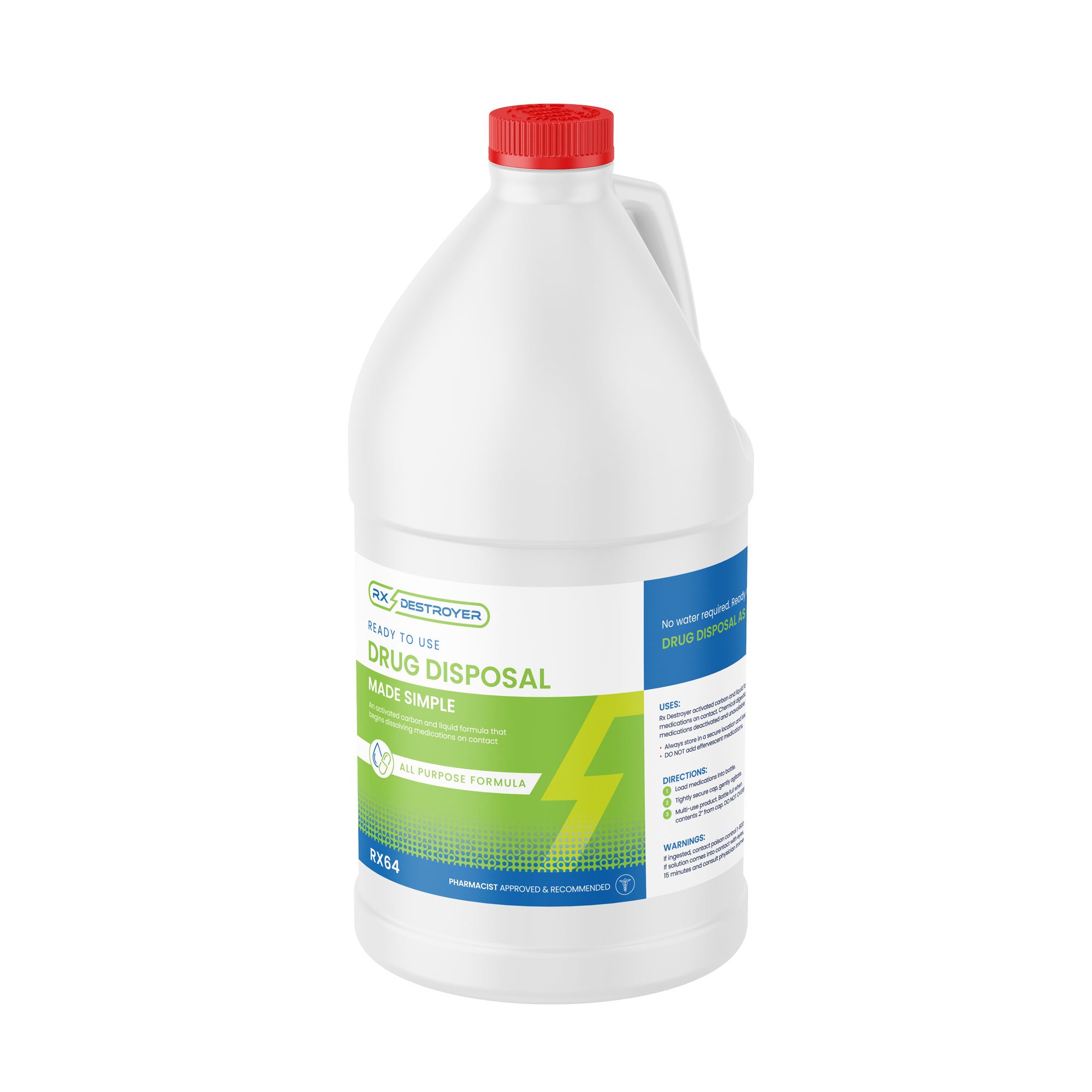 C2R Global Manufacturing - RX64 Rx Destroyer™ Pharmaceutical Disposal System