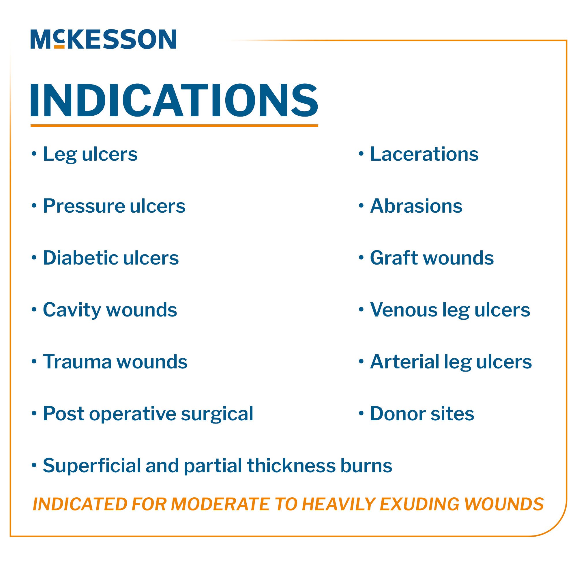 McKesson Brand - 3564 McKesson Alginate Dressing