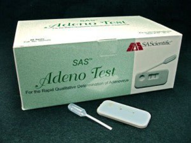 SA Scientific Ltd - 067020 Other Infectious Disease Test Kit SAS™ Adeno Test Adenovirus Antigens 20 Tests CLIA Non-Waived