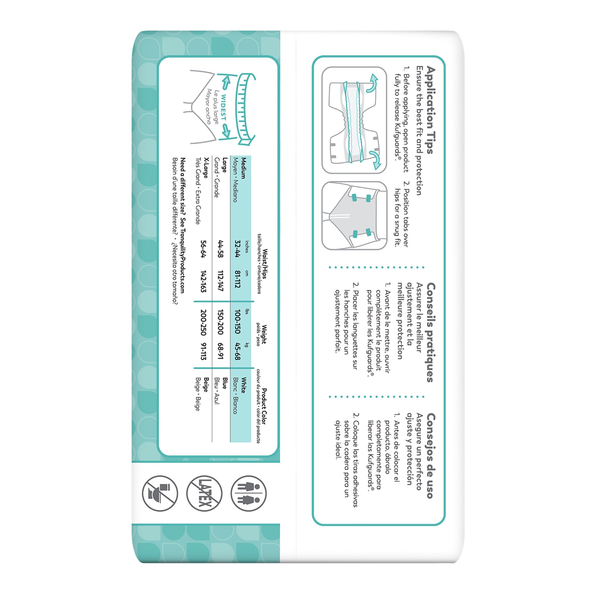 Tranquility Essential Incontinence Brief 2965-100 by Principle Business Enterprises