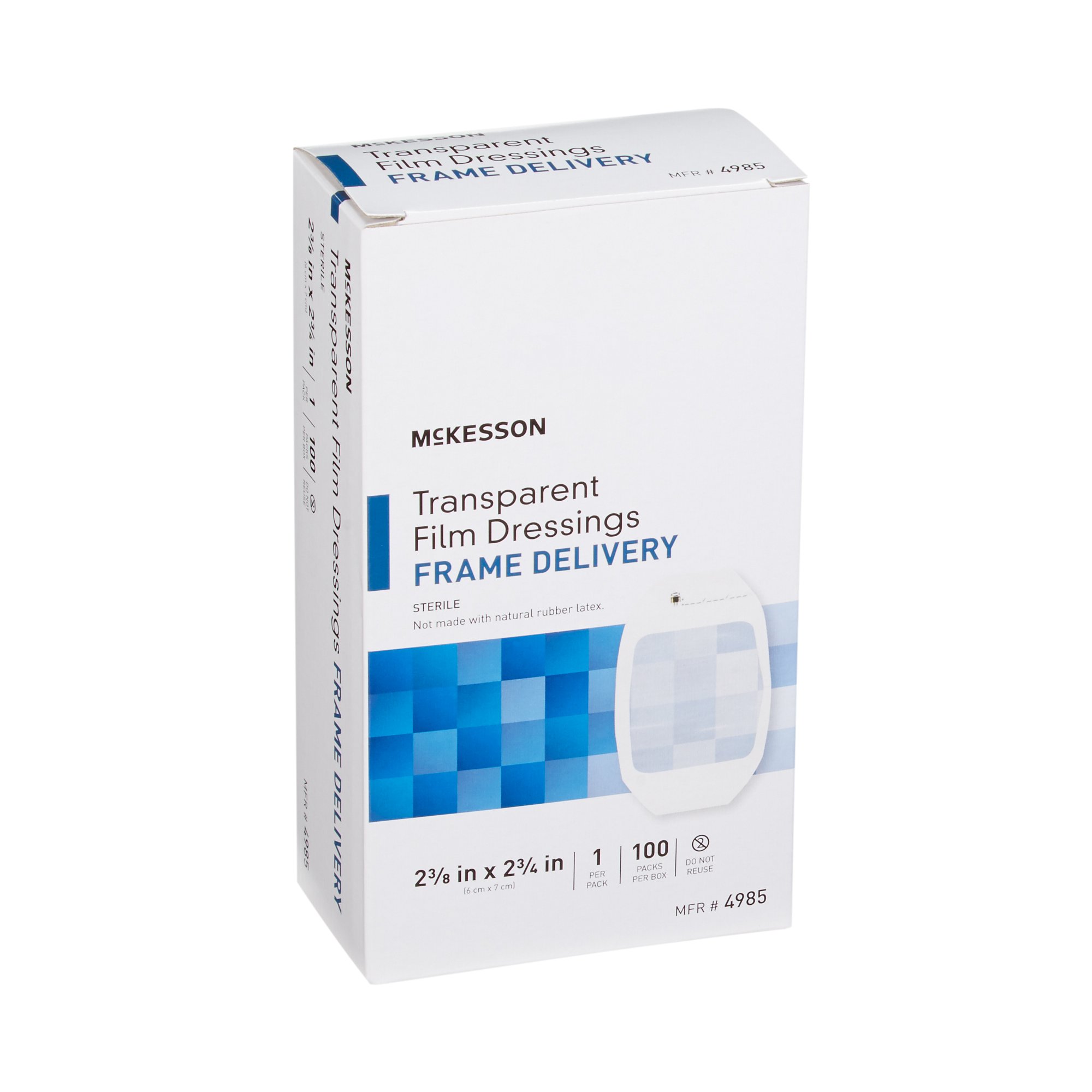McKesson Brand - 4985 McKesson Octagonal Sterile Dressing with Frame-Style Delivery