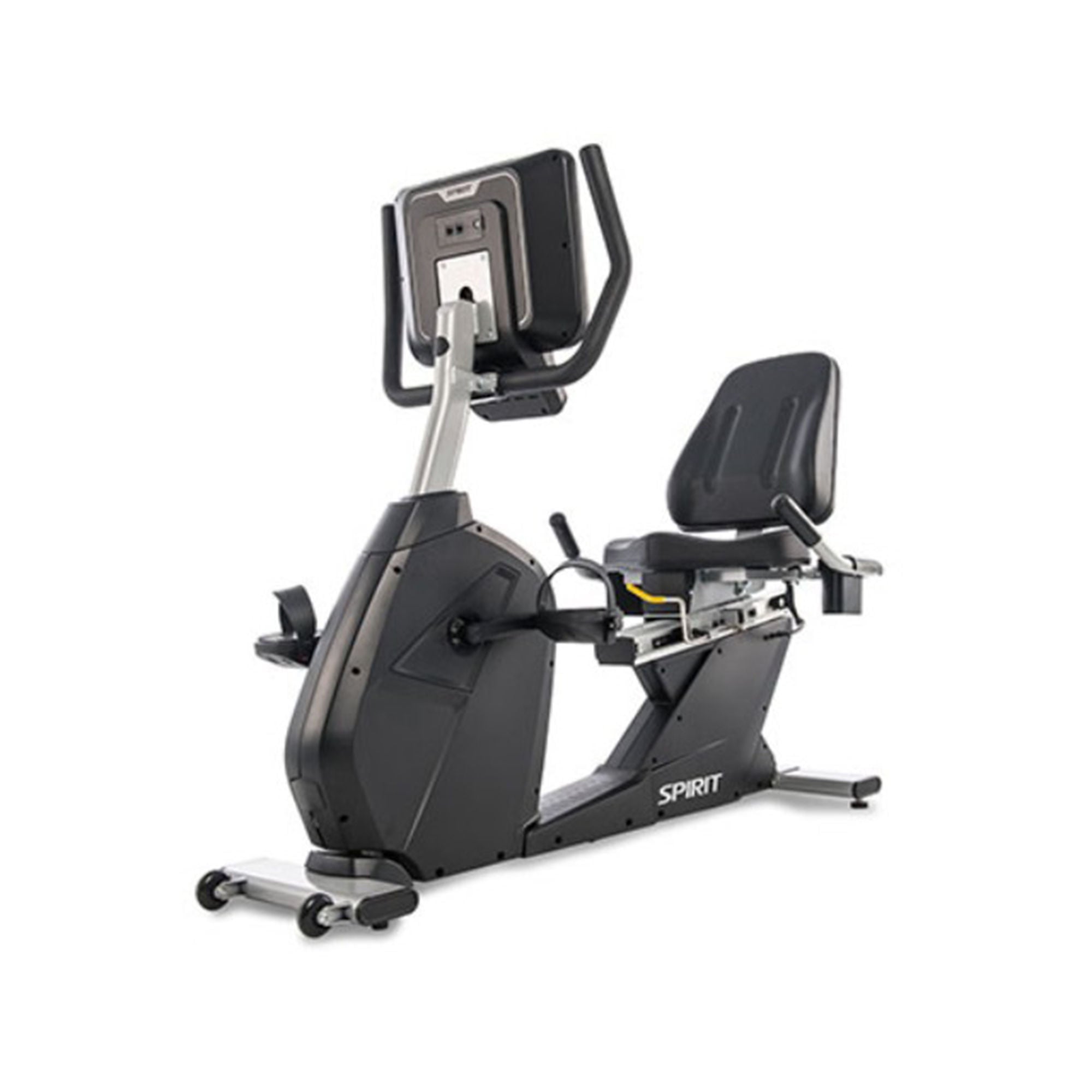 Fabrication Enterprises - 10-6075 Recumbent Exercise Bike Spirit CR800 40 Levels of Resistance 57 X 51 X 30 Inch Black / Charcoal Gray