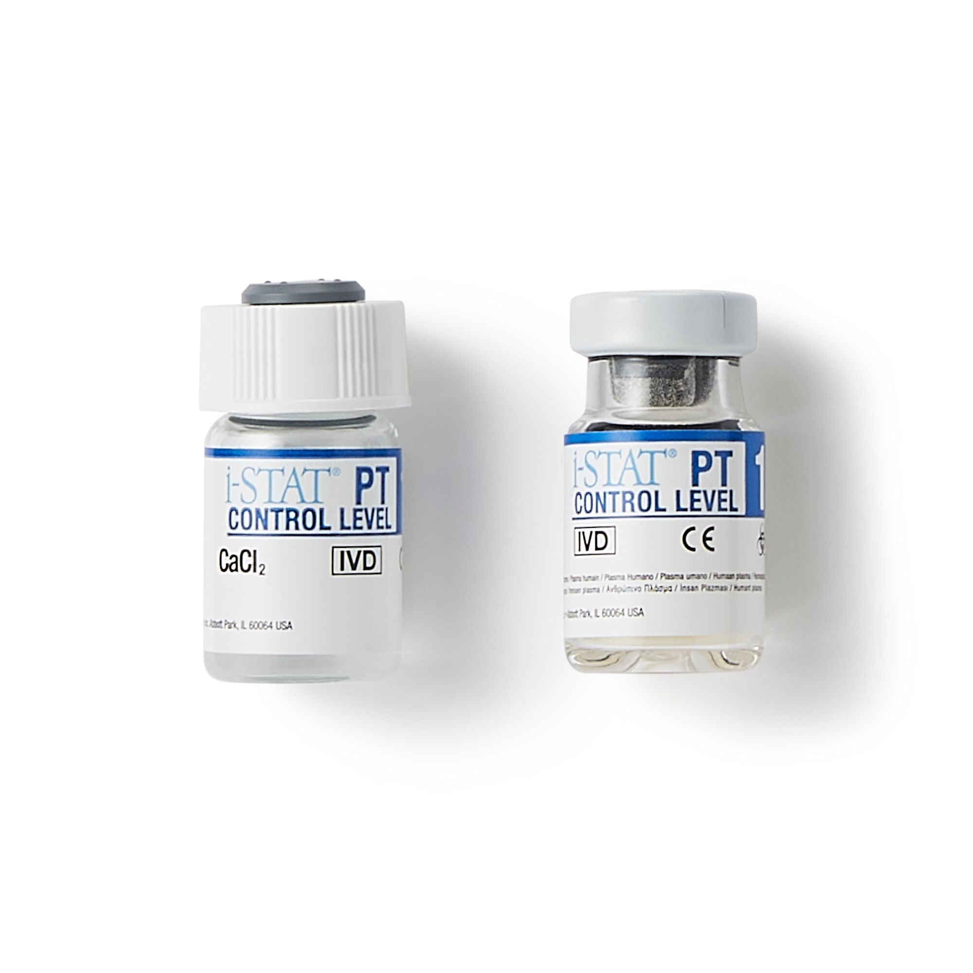 Abbott Point of Care - 06P1713 Coagulation Control i-STAT® INR Prothrombin Time Test / International Normalized Ratio (PT / INR) Level 1 10 Vials