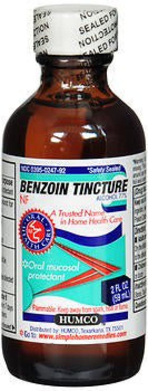 Humco - 00395024792 Antiseptic Benzoin Tincture Humco™ Topical Liquid 2 oz. Bottle