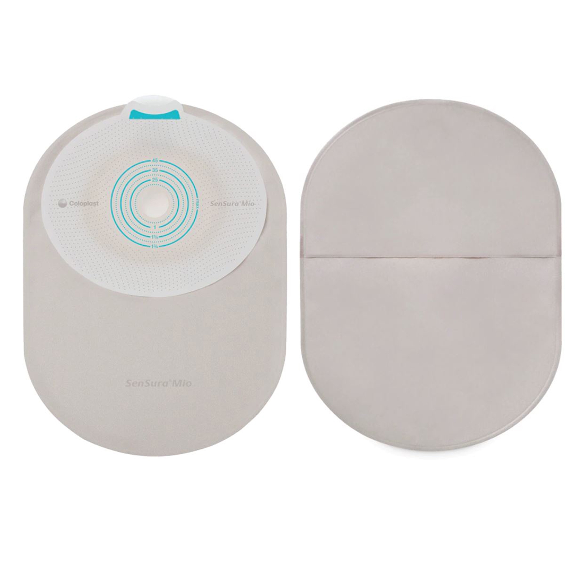 Coloplast - 10884 SenSura® Mio Flat 1-Piece Opaque Ostomy Pouch