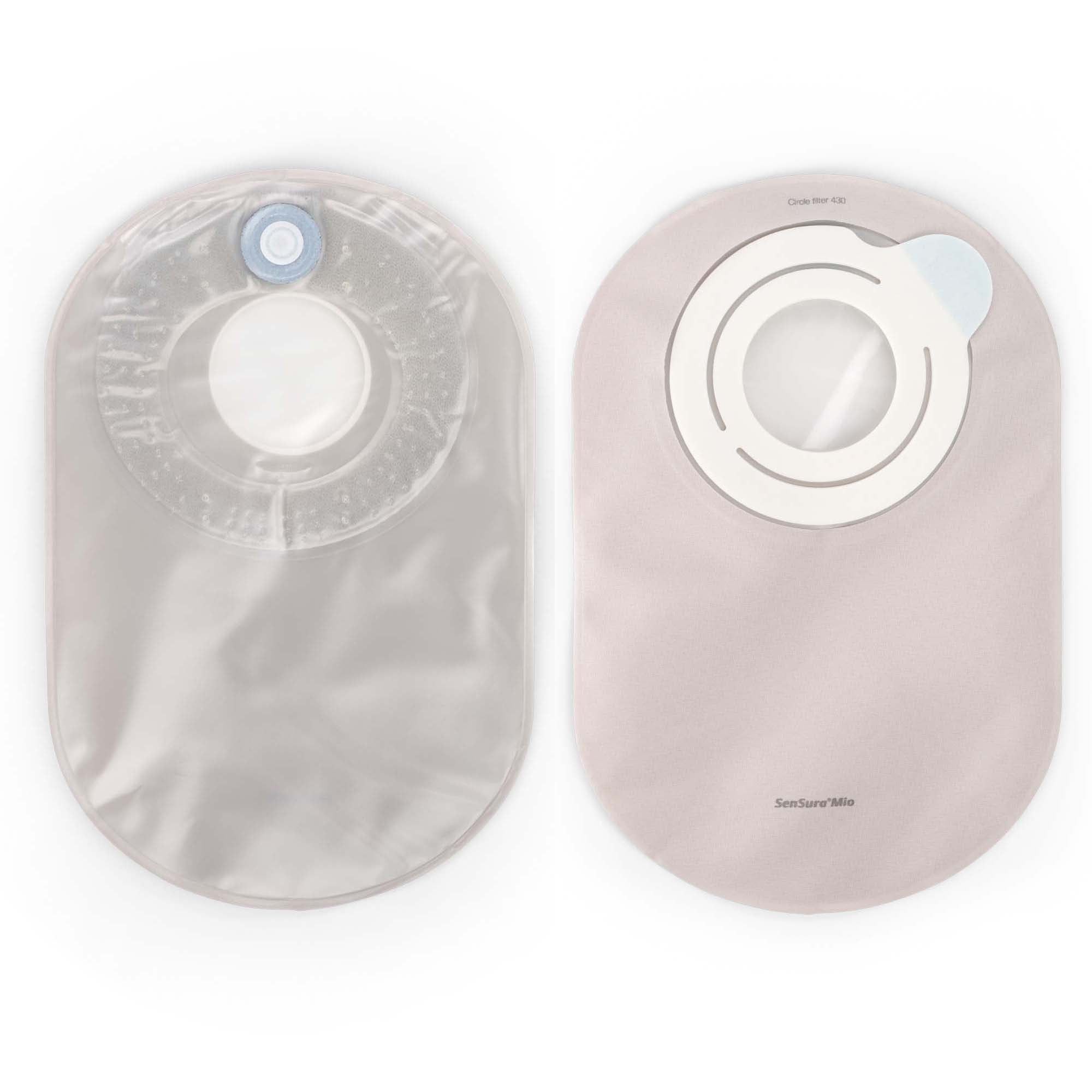 Coloplast - 12203 SenSura® Mio Flex Two-Piece Transparent Ostomy Pouch
