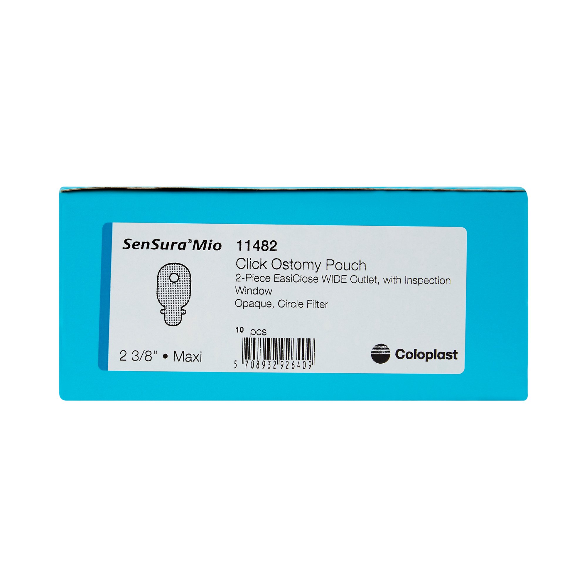 Coloplast - 11482 SenSura® Mio Click 2-Piece Opaque Ostomy Pouch