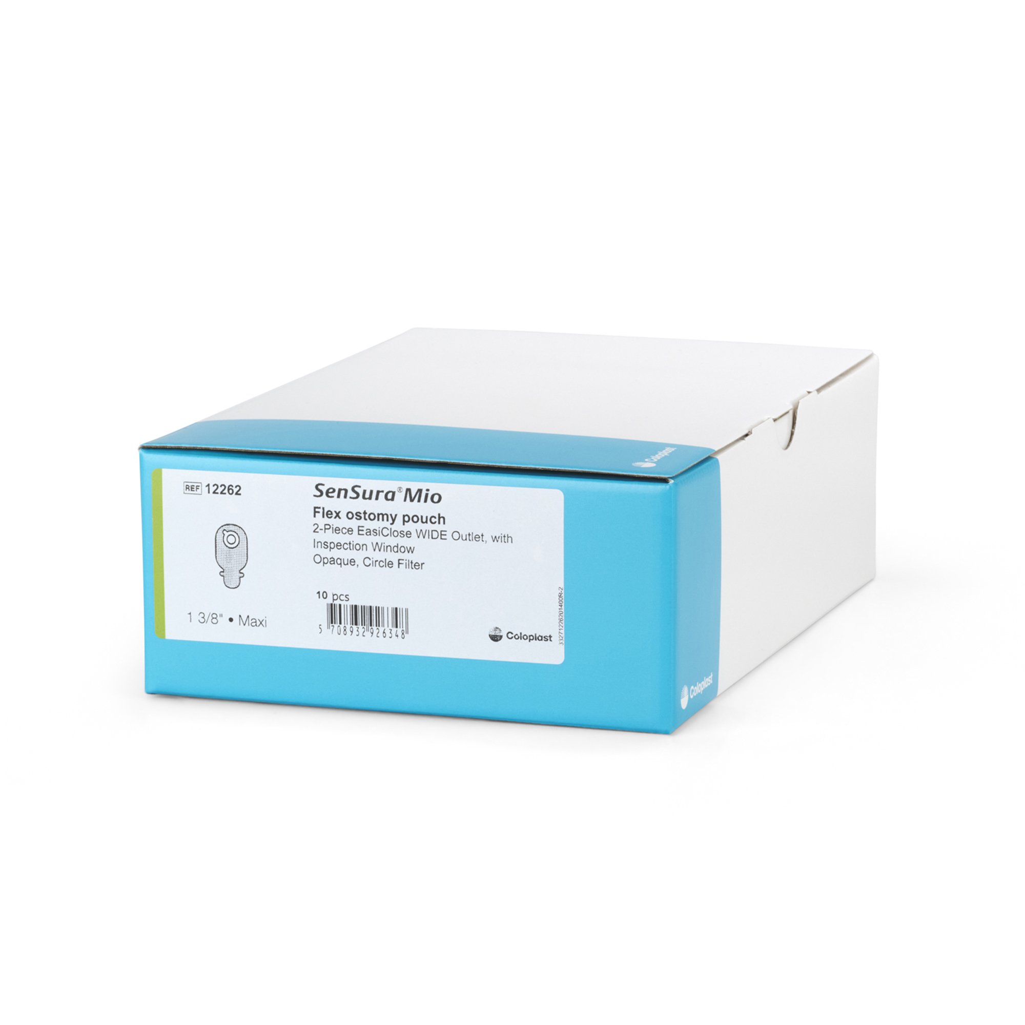 Coloplast - 12262 SenSura® Mio Flex 2-Piece Opaque Ostomy Pouch