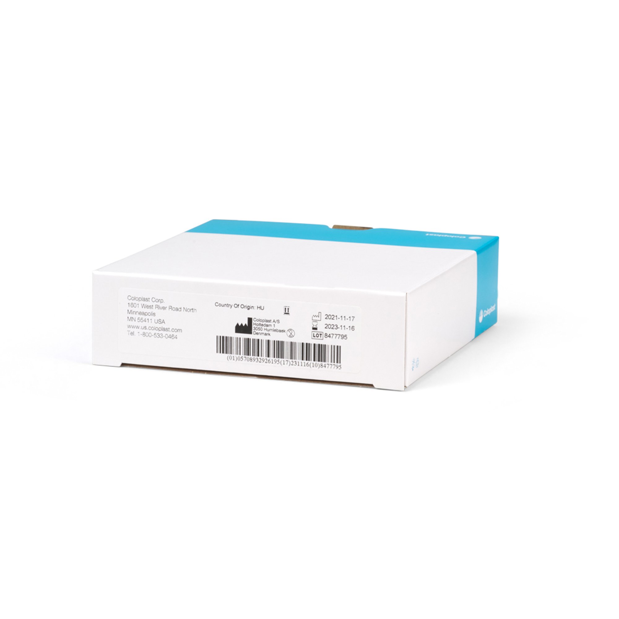 Coloplast 10505 - SenSura® Mio Click Ostomy Barrier, 28 mm Stoma, Green Match - 1/Each, 5/Box
