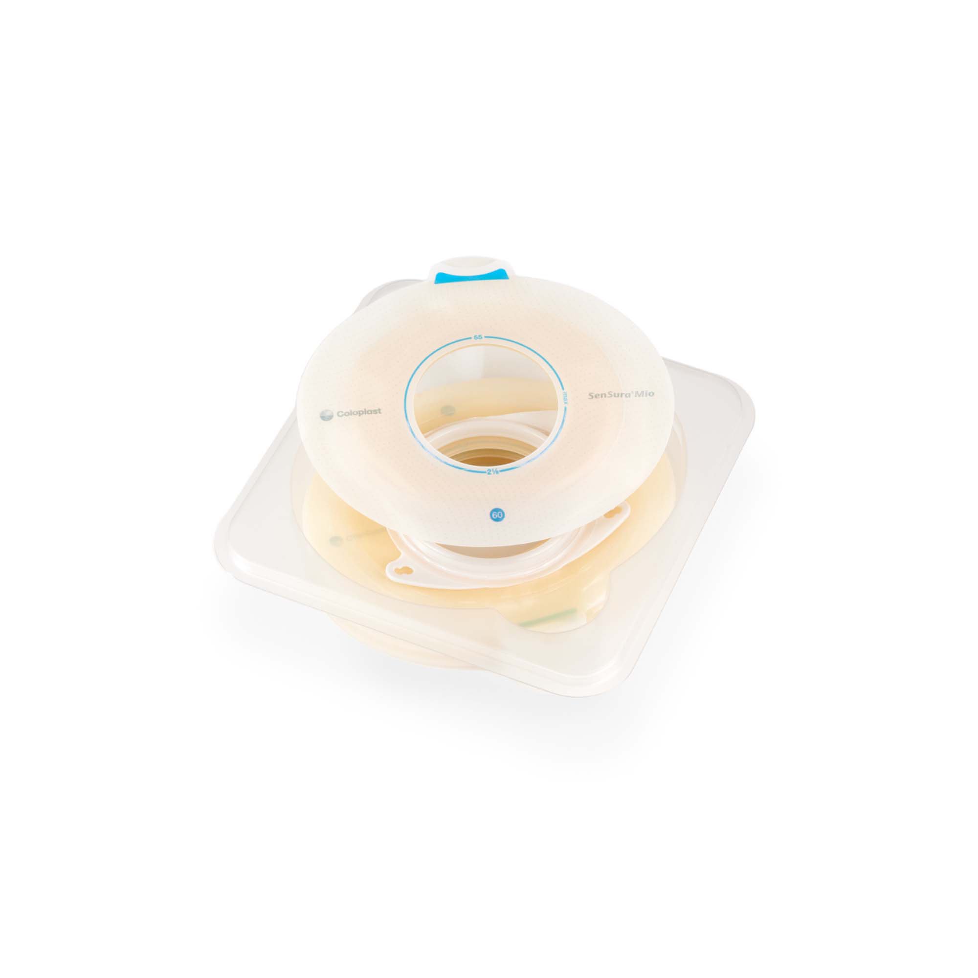 Coloplast 10516 - SenSura® Mio Click Ostomy Barrier, 38 mm Stoma Opening, Red Color Match - 5/Box