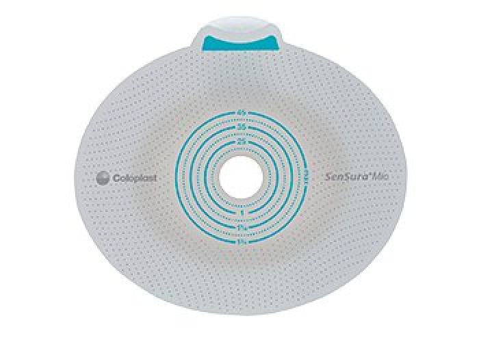 Coloplast 10524 - SenSura® Mio Click Barrier, 45 mm Stoma Opening, Blue Color Match - 5/Box