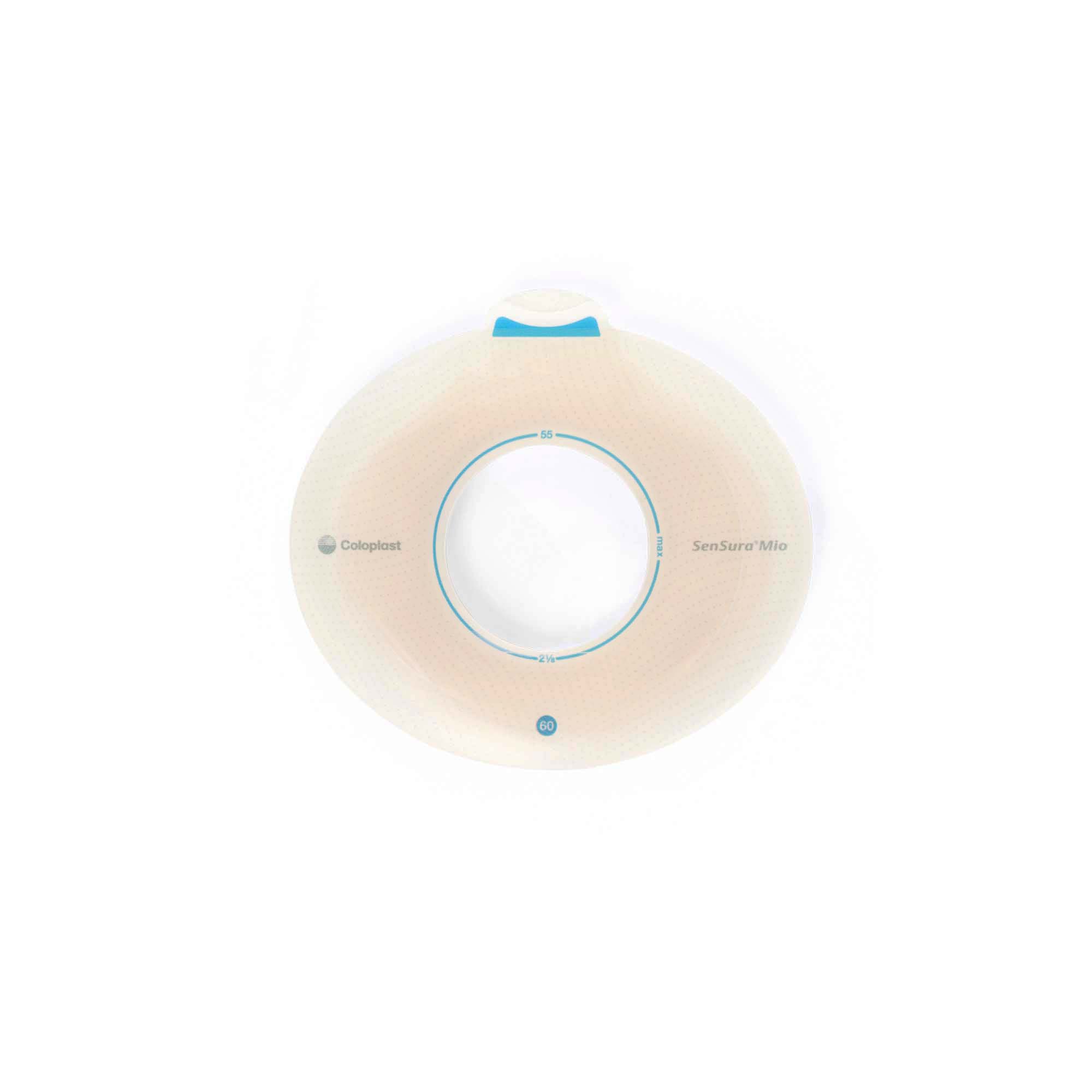 Coloplast 10524 - SenSura® Mio Click Barrier, 45 mm Stoma Opening, Blue Color Match - 5/Box
