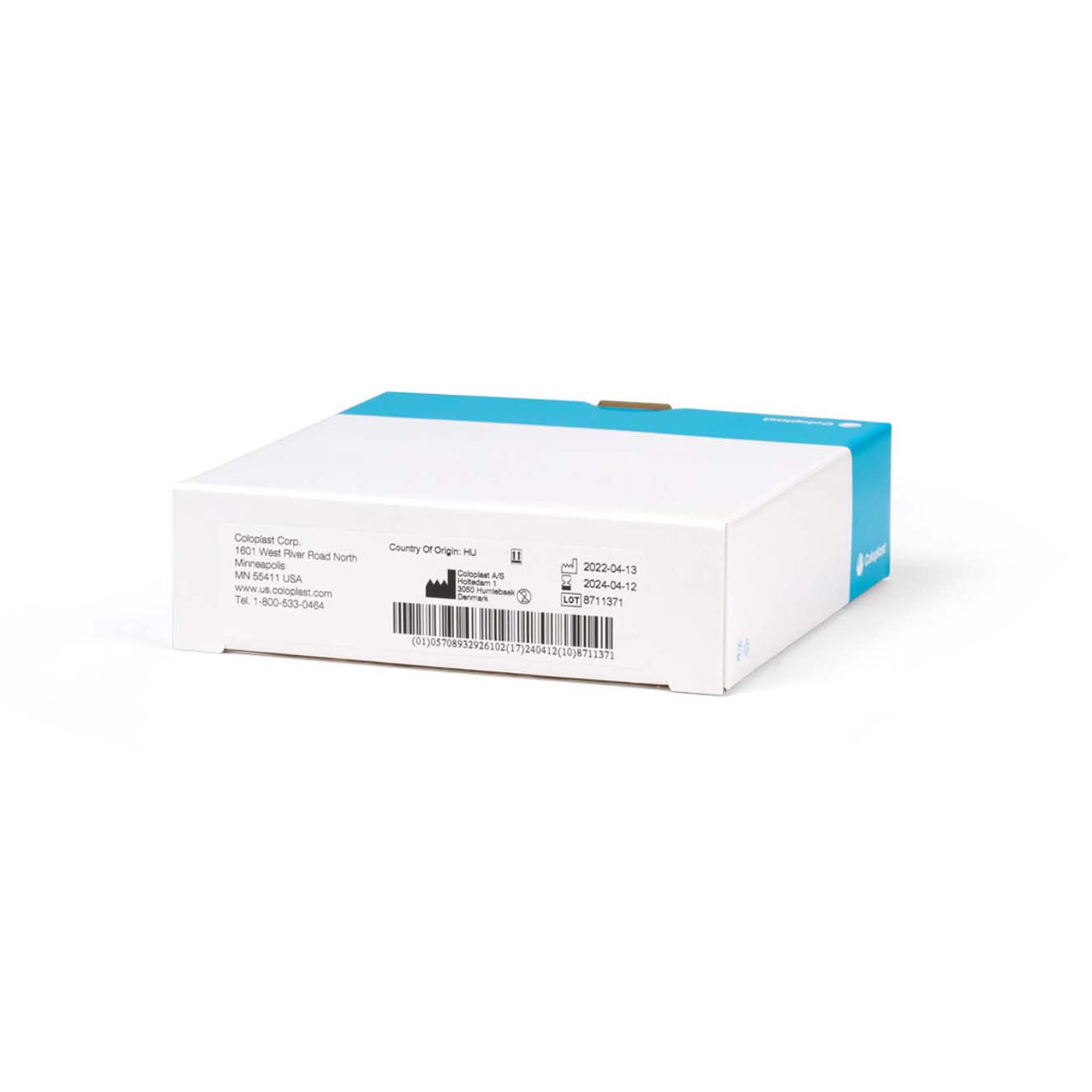 Coloplast 10524 - SenSura® Mio Click Barrier, 45 mm Stoma Opening, Blue Color Match - 5/Box
