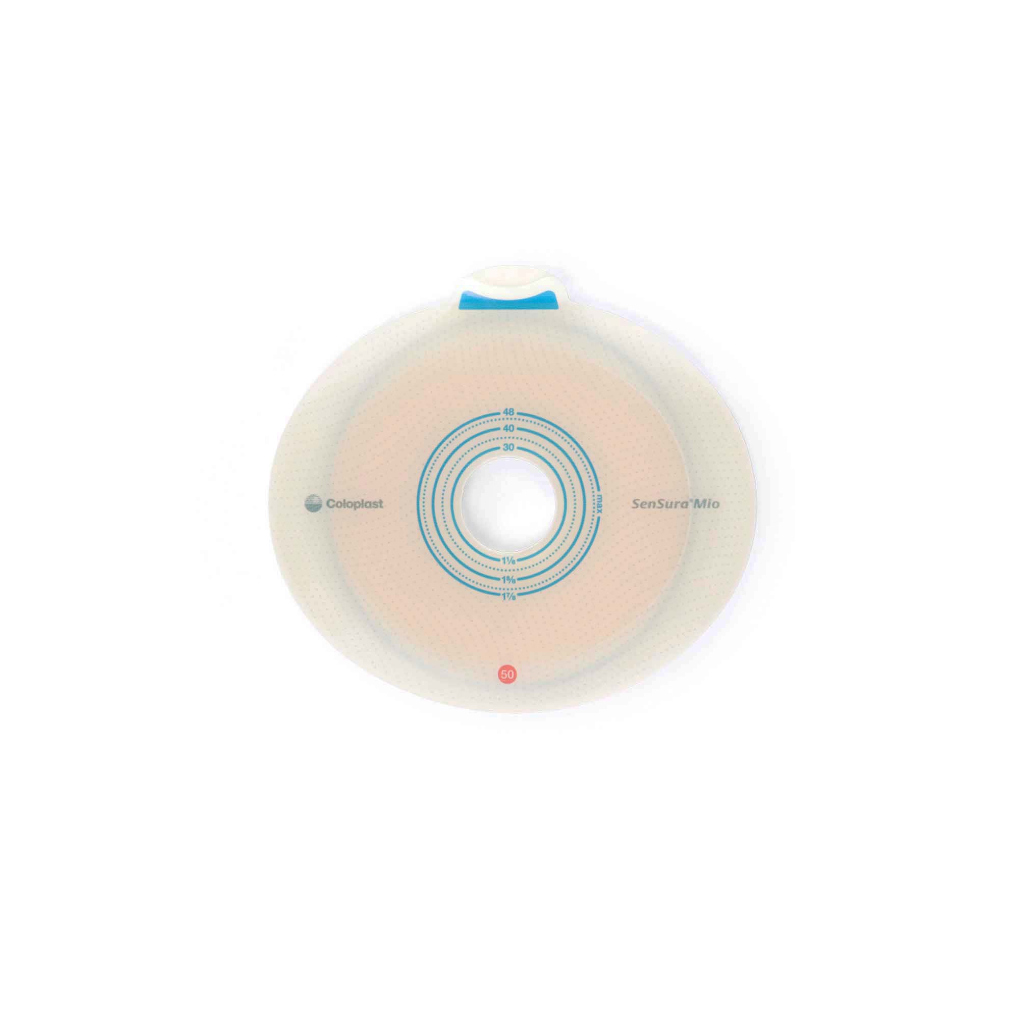 Coloplast 10562 - SenSura® Mio Flex Ostomy Barrier, 25 mm Stoma Opening, Red Color Match - 5/Box