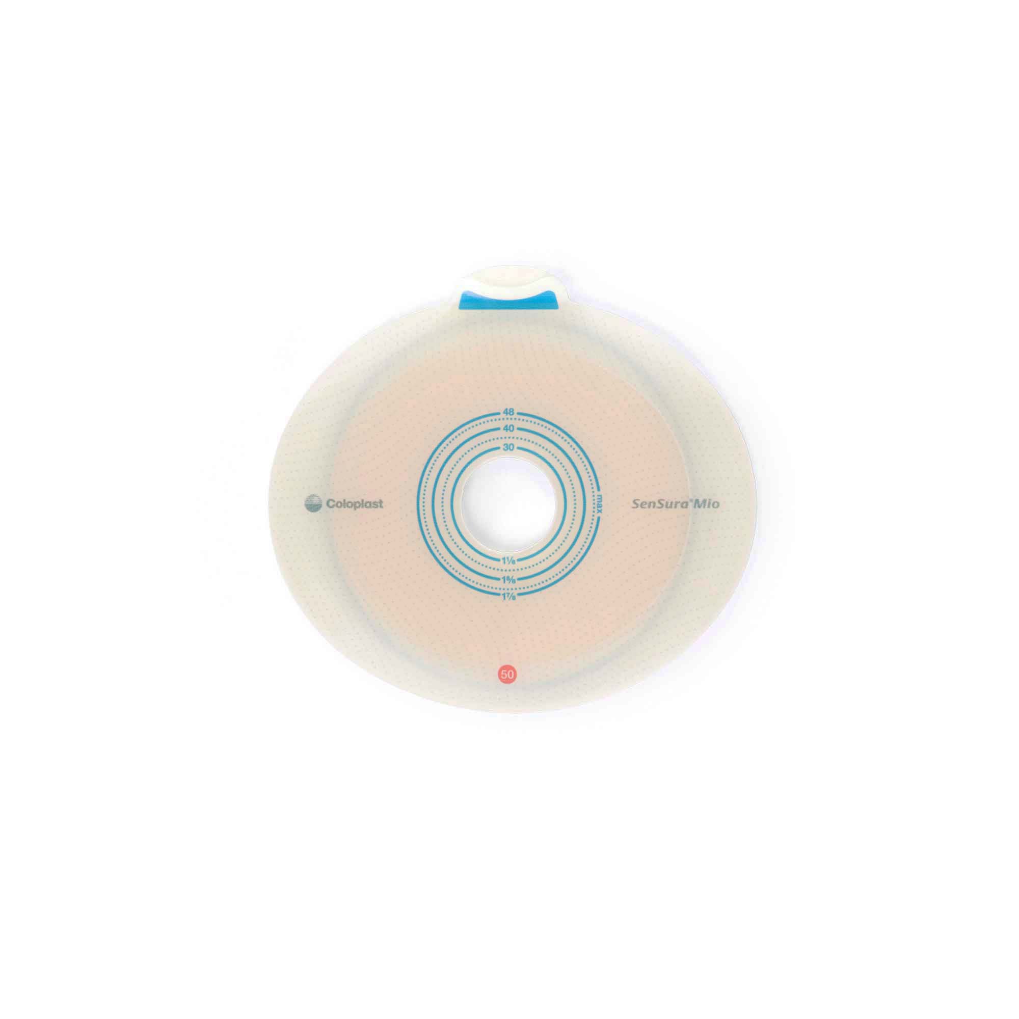 Coloplast 10563 - SenSura® Mio Flex Ostomy Barrier, 30 mm Stoma Opening, Red Color Match - 5/Box