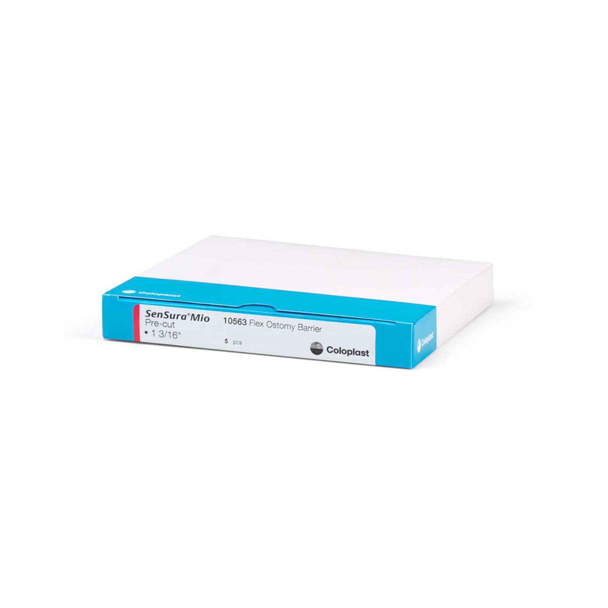 Coloplast 10563 - SenSura® Mio Flex Ostomy Barrier, 30 mm Stoma Opening, Red Color Match - 5/Box