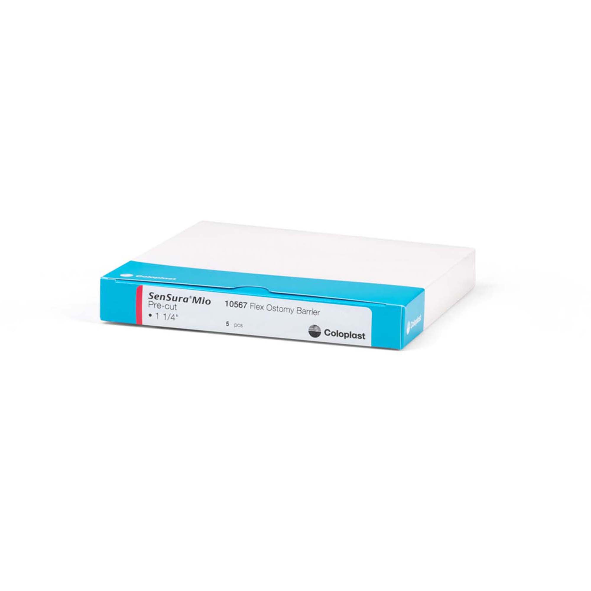 Coloplast 10567 - SenSura® Mio Flex Ostomy Barrier, 32 mm Stoma Opening, Red Color Match - 5/Box