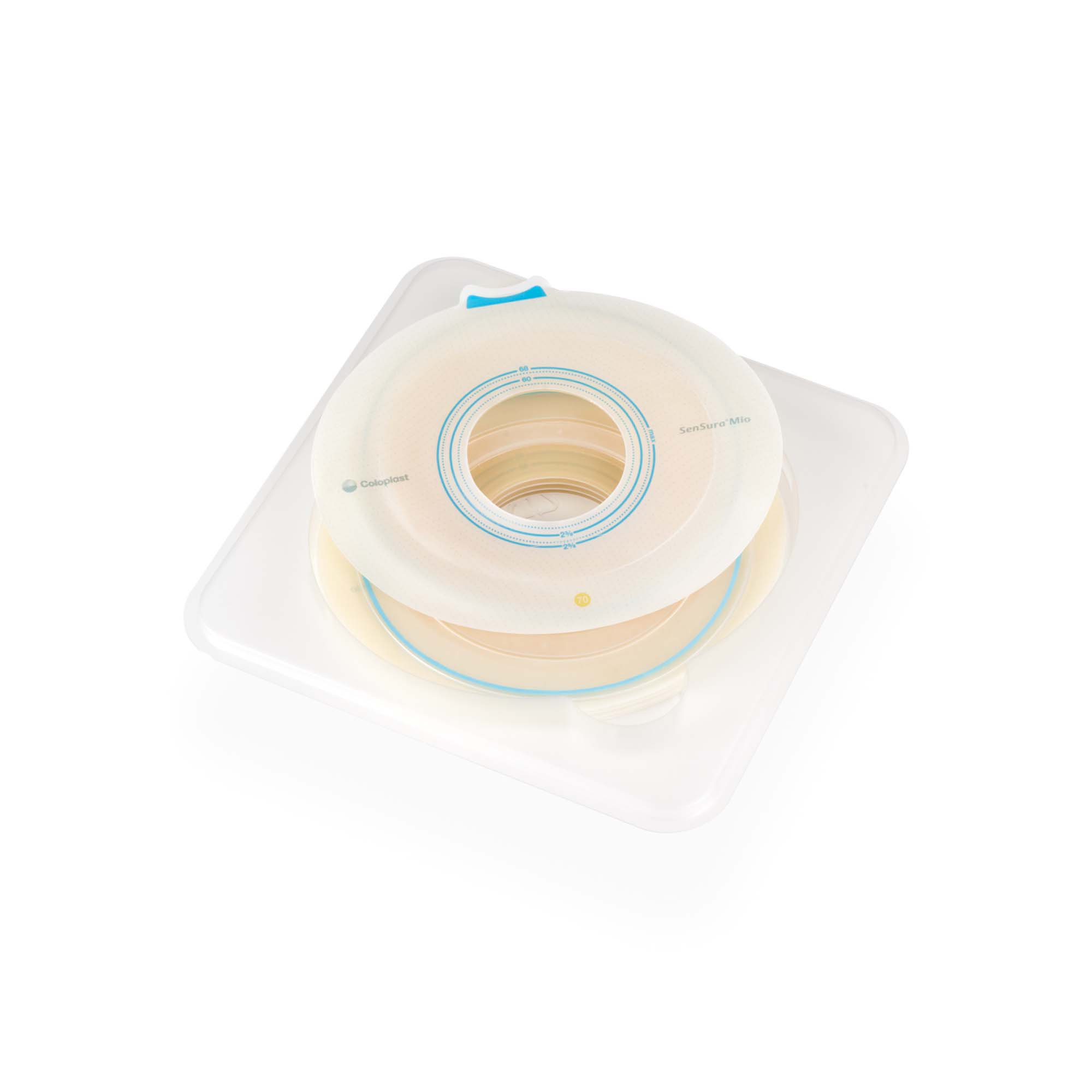 Coloplast 10568 - SenSura® Mio Flex Ostomy Barrier, 38 mm Stoma Opening, Red Color Match - 5/Box