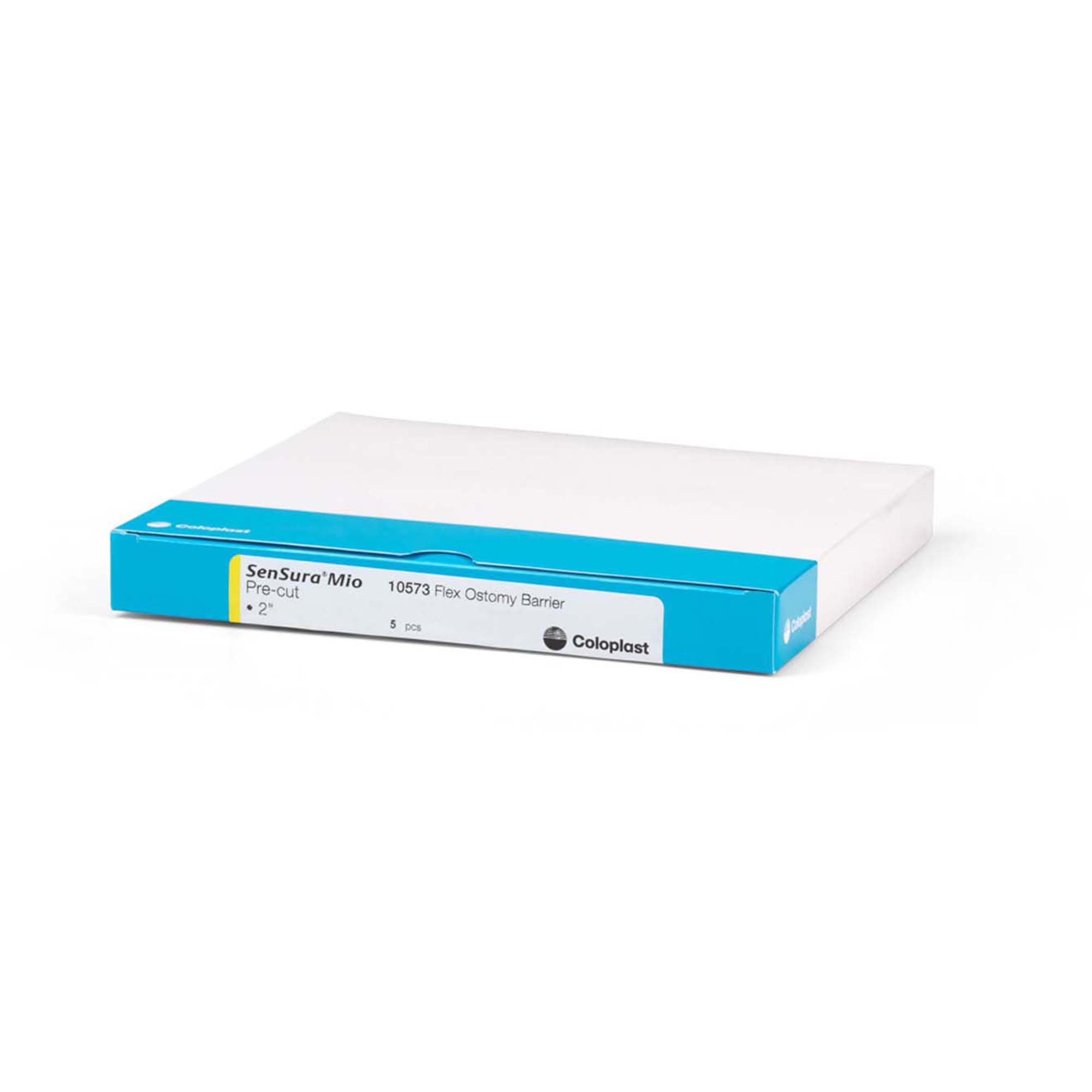 Coloplast 10573 - SenSura® Mio Flex Ostomy Barrier, 50 mm Stoma Opening, Yellow Color Match - 5/Box