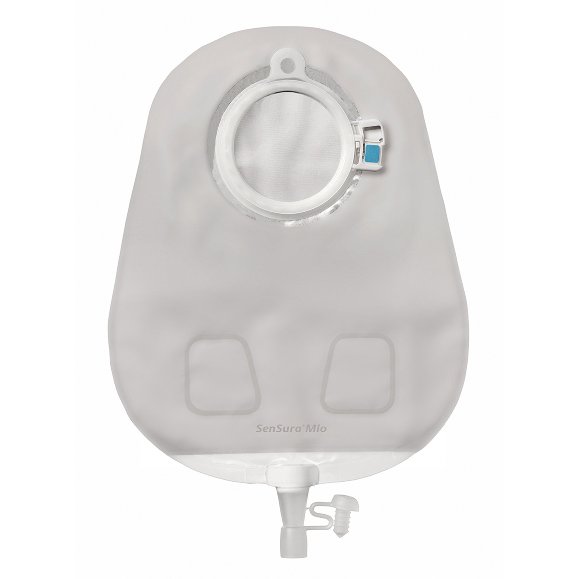 Coloplast 11498 - SenSura® Mio Click 2-Piece Transparent Urostomy Pouch, Red Match - 10/Box