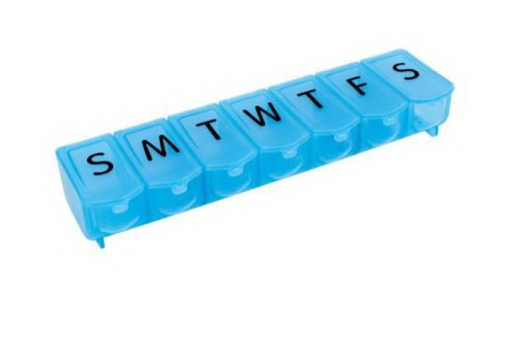Drive DeVilbiss Healthcare - 70085 Ultra Bubble-Lok® 7 Day Pill Organizer