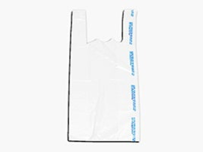 Elkay Plastics - CT1318W Open Ended Handle Bag Plastronic® 5 X 8 X 18 Inch 0.6 mil