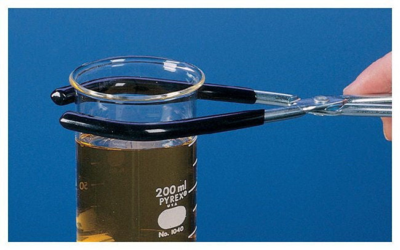 Fisher Anatomical - 15211 Fisherbrand™ Beaker Tong 9 Inch Length, 4.5 Inch Opening, Nickle-plated Steel Wire For 50 to 1,500 mL Beakers
