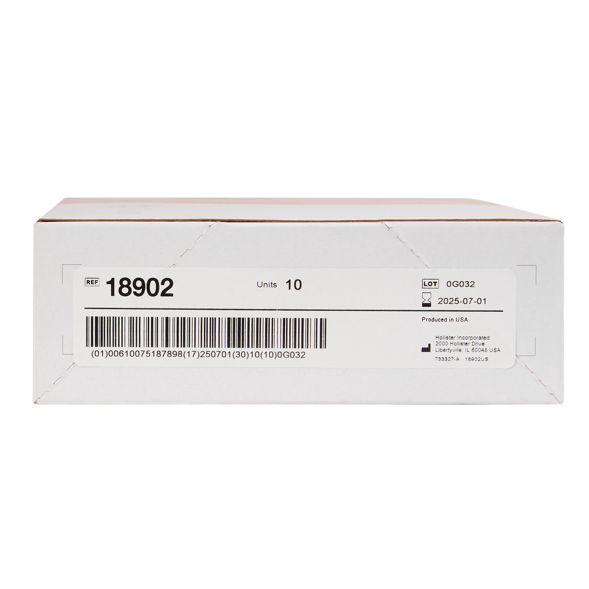 Hollister - 18902 New Image™ Two-Piece Transparent Urostomy Pouch